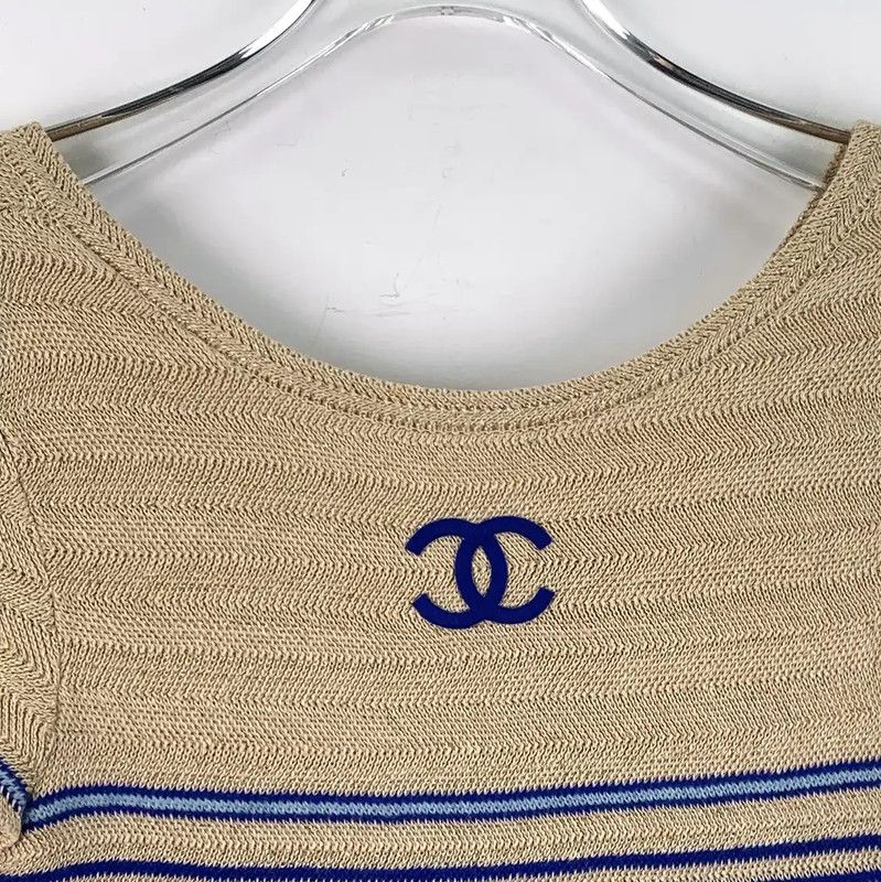 Chanel Chanel Striped Knit Women’s Sweater in XS 0089 Size XS / US 0-2 / IT 36-38 - 4 Thumbnail