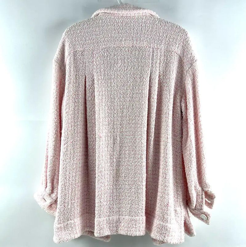 Chanel Chanel Pink Cotton Cardigan for Women 0089 Size ONE SIZE - 2 Thumbnail