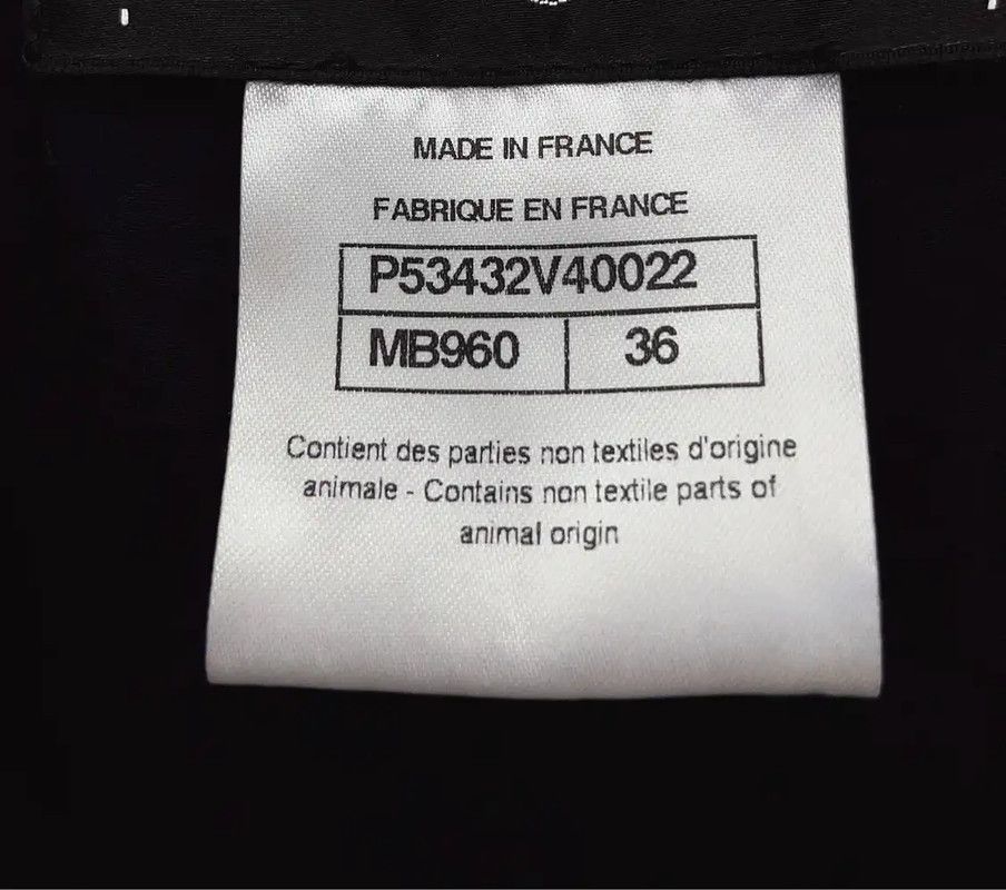 Chanel Chanel Deep Blue Cotton Blend Womens Jacket 0089 Size S / US 4 / IT 40 - 9 Thumbnail