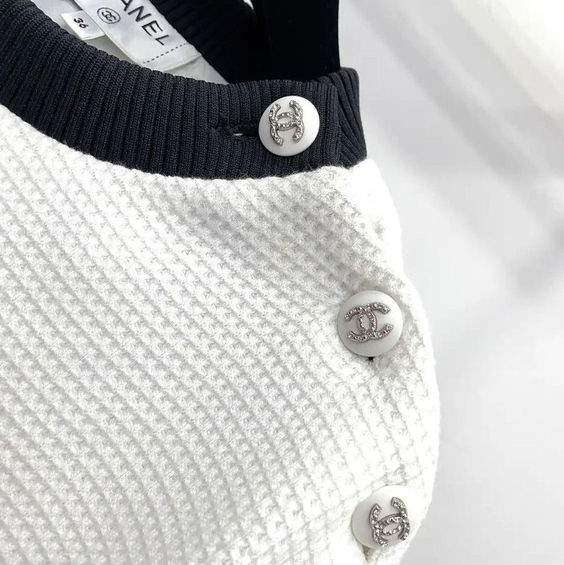 Chanel Chanel Color Block Long Sleeve Sweatshirt 0089 Size S / US 4 / IT 40 - 8 Thumbnail