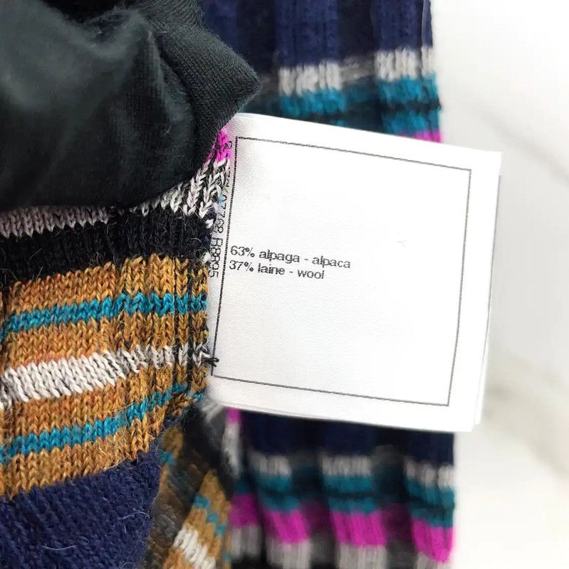 Chanel Chanel Colorful Wool Turtleneck Sweater 0089 Size S / US 4 / IT 40 - 10 Thumbnail
