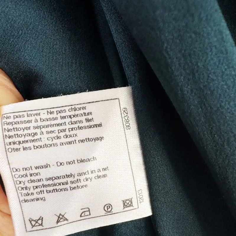 Chanel Chanel Multi-Color Wool Women’s Coat 0089 Size S / US 4 / IT 40 - 5 Thumbnail