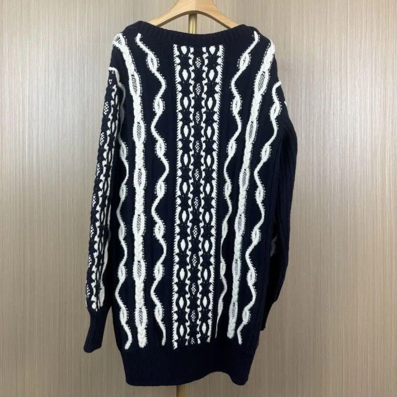 Chanel Chanel Colorblock Wool Sweater for Women 0089 Size XS / US 0-2 / IT 36-38 - 2 Thumbnail