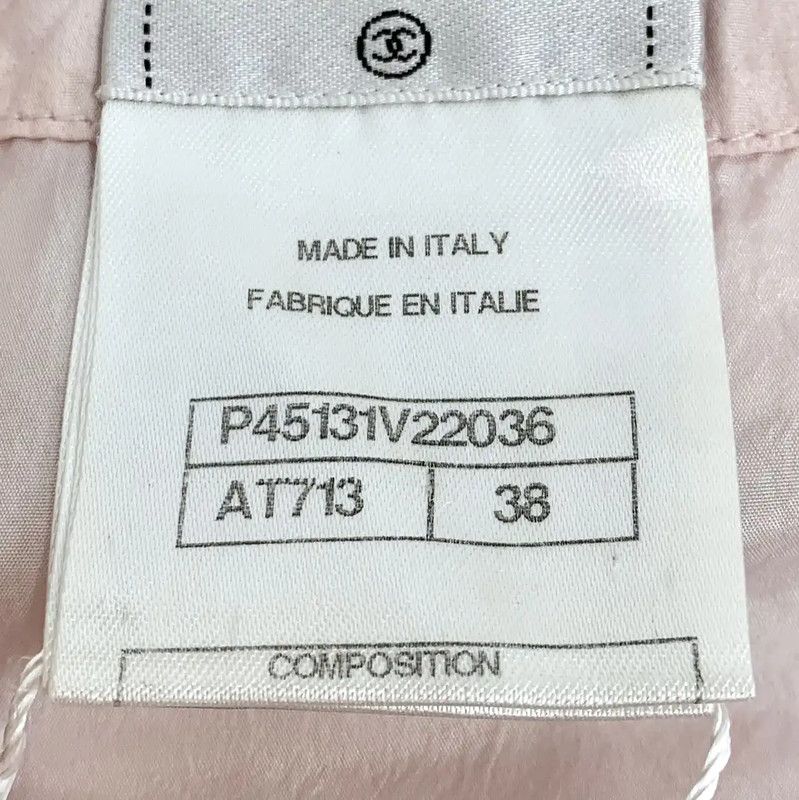 Chanel Chanel Silk Pink Blouse with Ruffled Details 0089 Size S / US 4 / IT 40 - 8 Thumbnail