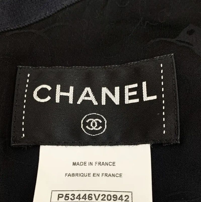 Chanel Chanel Black Silk Dress for Women 0089 Size XS / US 0-2 / IT 36-38 - 5 Thumbnail