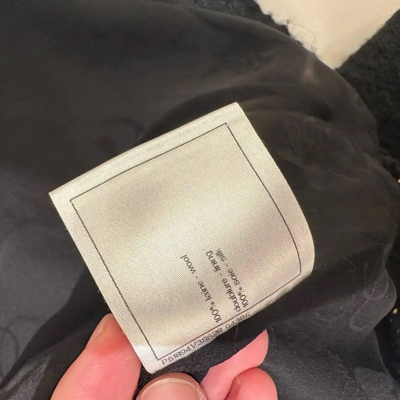 Chanel Chanel Black Women's Jacket with Signature Details 0089 Size M / US 6-8 / IT 42-44 - 3 Thumbnail
