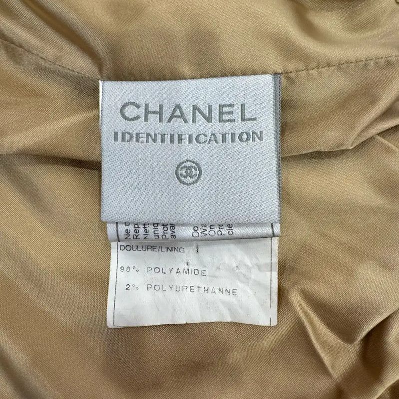 Chanel Chanel M Size Gold Polyester Women's Jacket 0089 Size M / US 6-8 / IT 42-44 - 5 Thumbnail