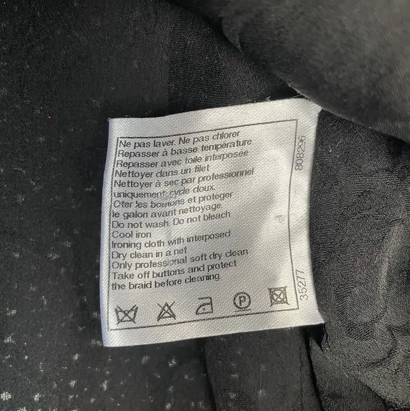 Chanel Chanel Black Women's Jacket Size S 0089 Size S / US 4 / IT 40 - 5 Thumbnail