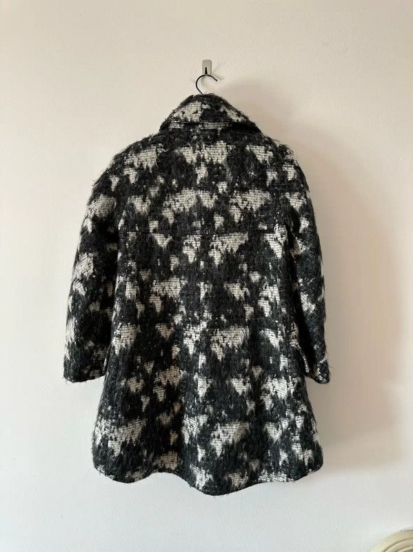 Chanel Chanel Black Wool Women's Coat 0089 Size S / US 4 / IT 40 - 2 Thumbnail