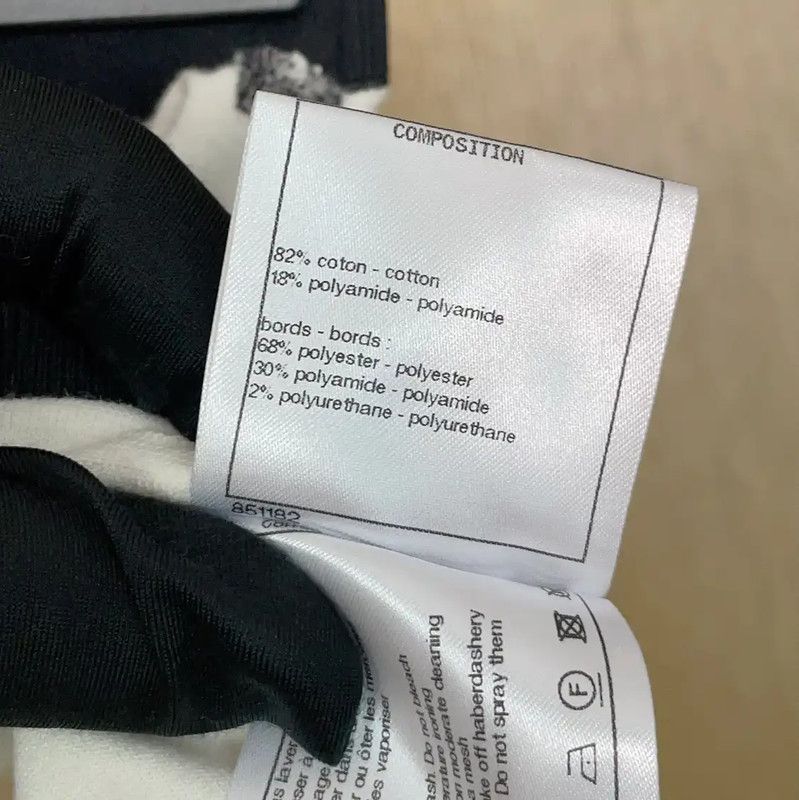 Chanel Chanel Summer White Cotton Blend Shorts 0089 Size 23" - 10 Thumbnail