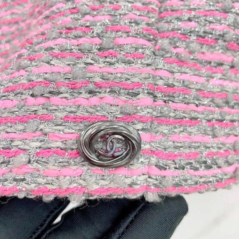Chanel Chanel Pink Cotton Blend Women’s Top 0089 Size M / US 6-8 / IT 42-44 - 4 Thumbnail