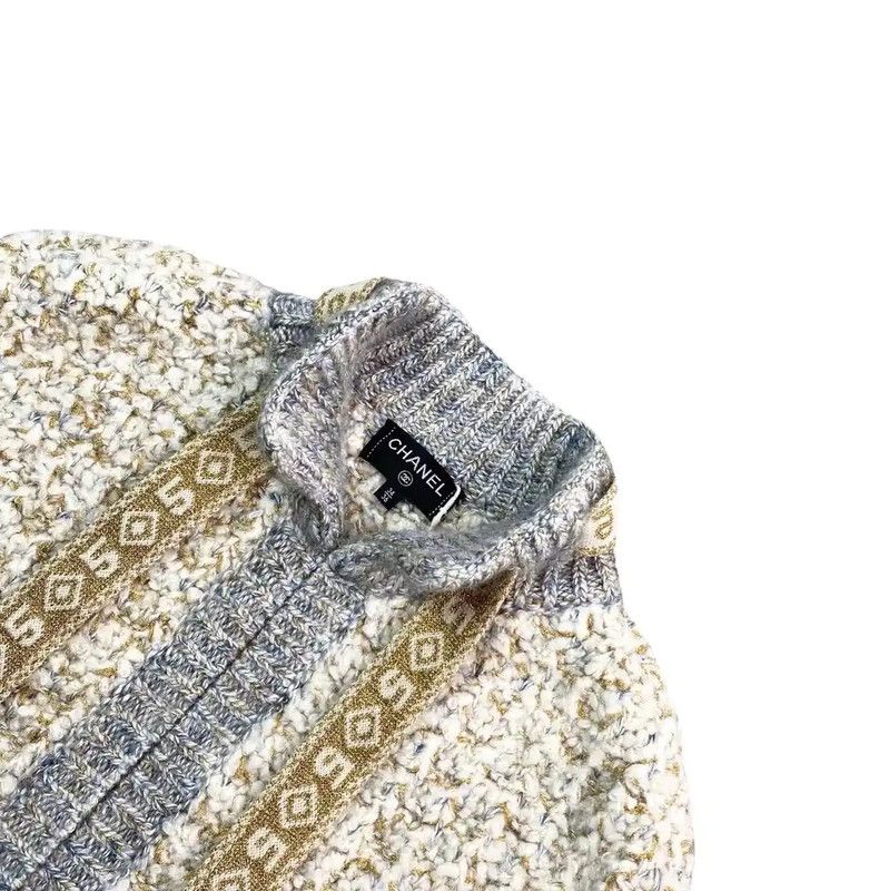 Chanel Chanel Multi-Color Women's Jacket 0089 Size XL / US 12-14 / IT 48-50 - 3 Thumbnail