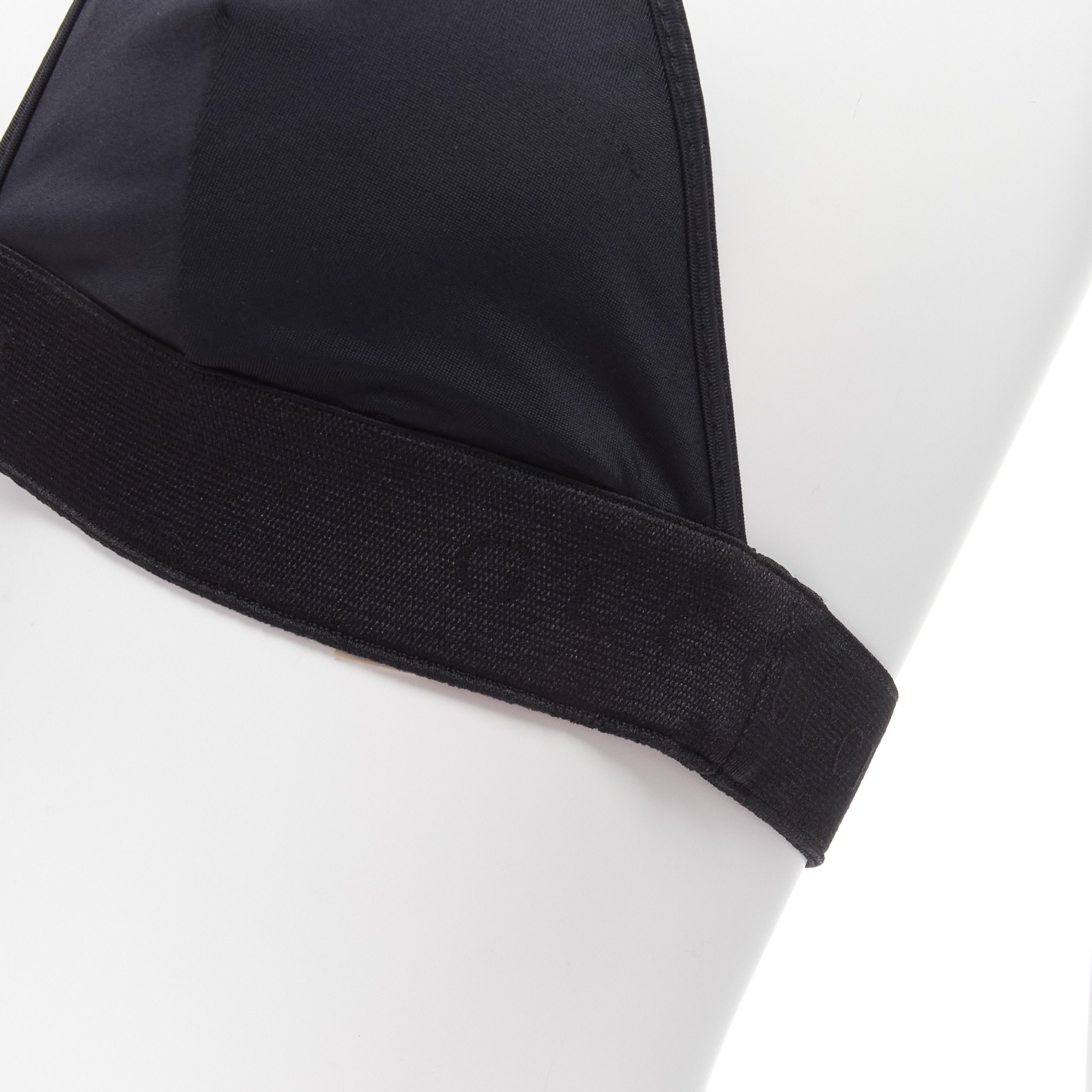 Gucci new GUCCI Tom Ford Vintage black GG logo thong bottom 2-pc bikini swim set S Size ONE SIZE - 2 Thumbnail