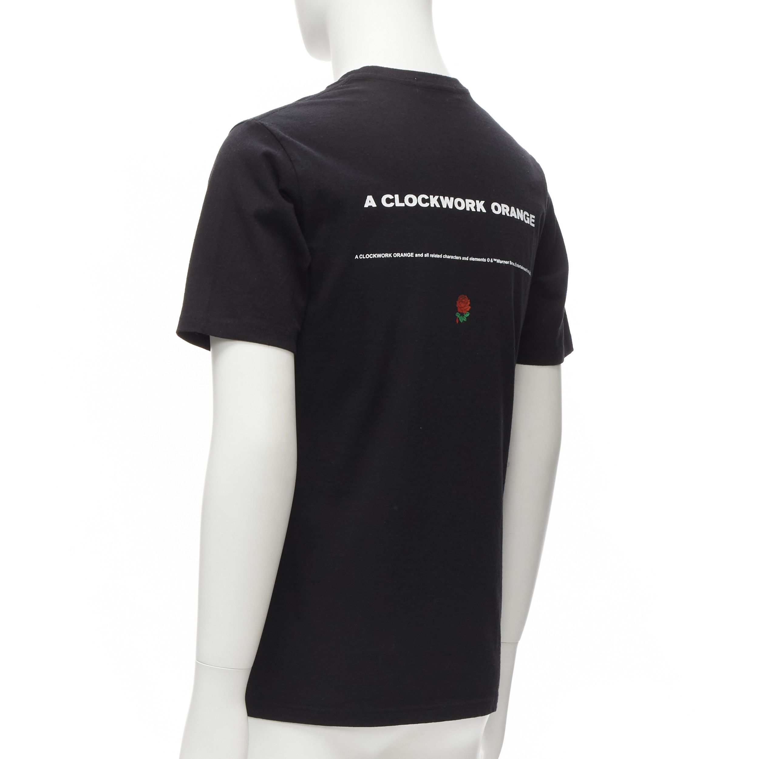 Undercover new UNDERCOVER 2019 Clockwork Orange black vampire rose print tshirt JP2 M Size US M / EU 48-50 / 2 - 6 Thumbnail