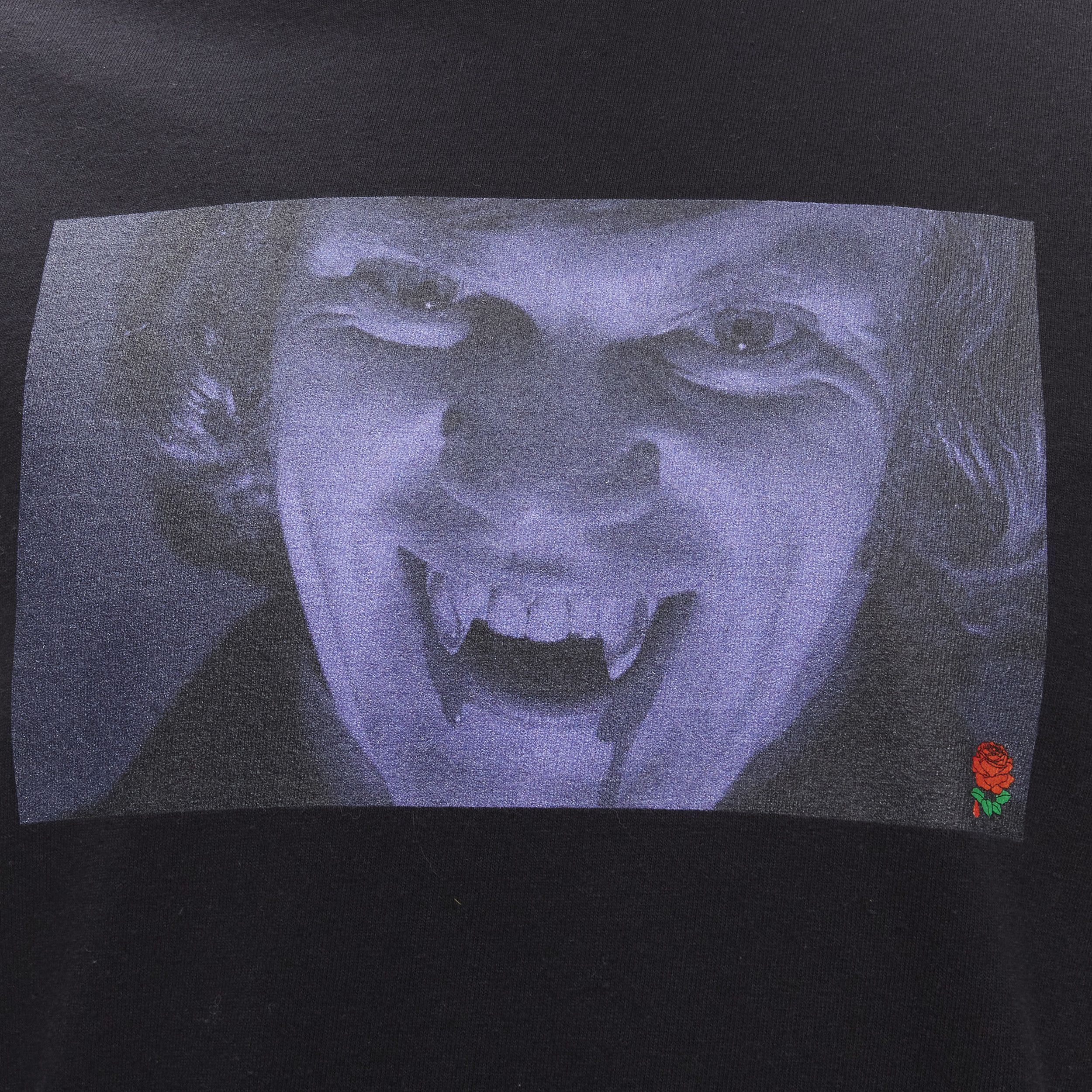 Undercover new UNDERCOVER 2019 Clockwork Orange black vampire rose print tshirt JP2 M Size US M / EU 48-50 / 2 - 7 Thumbnail