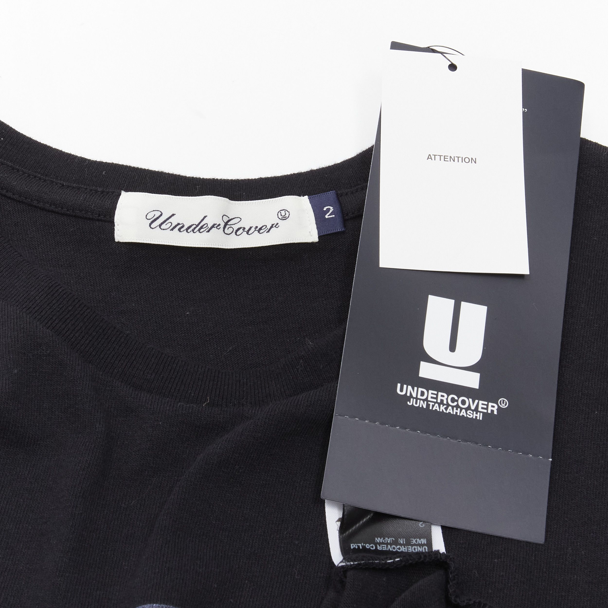 Undercover new UNDERCOVER 2019 Clockwork Orange black vampire rose print tshirt JP2 M Size US M / EU 48-50 / 2 - 8 Thumbnail