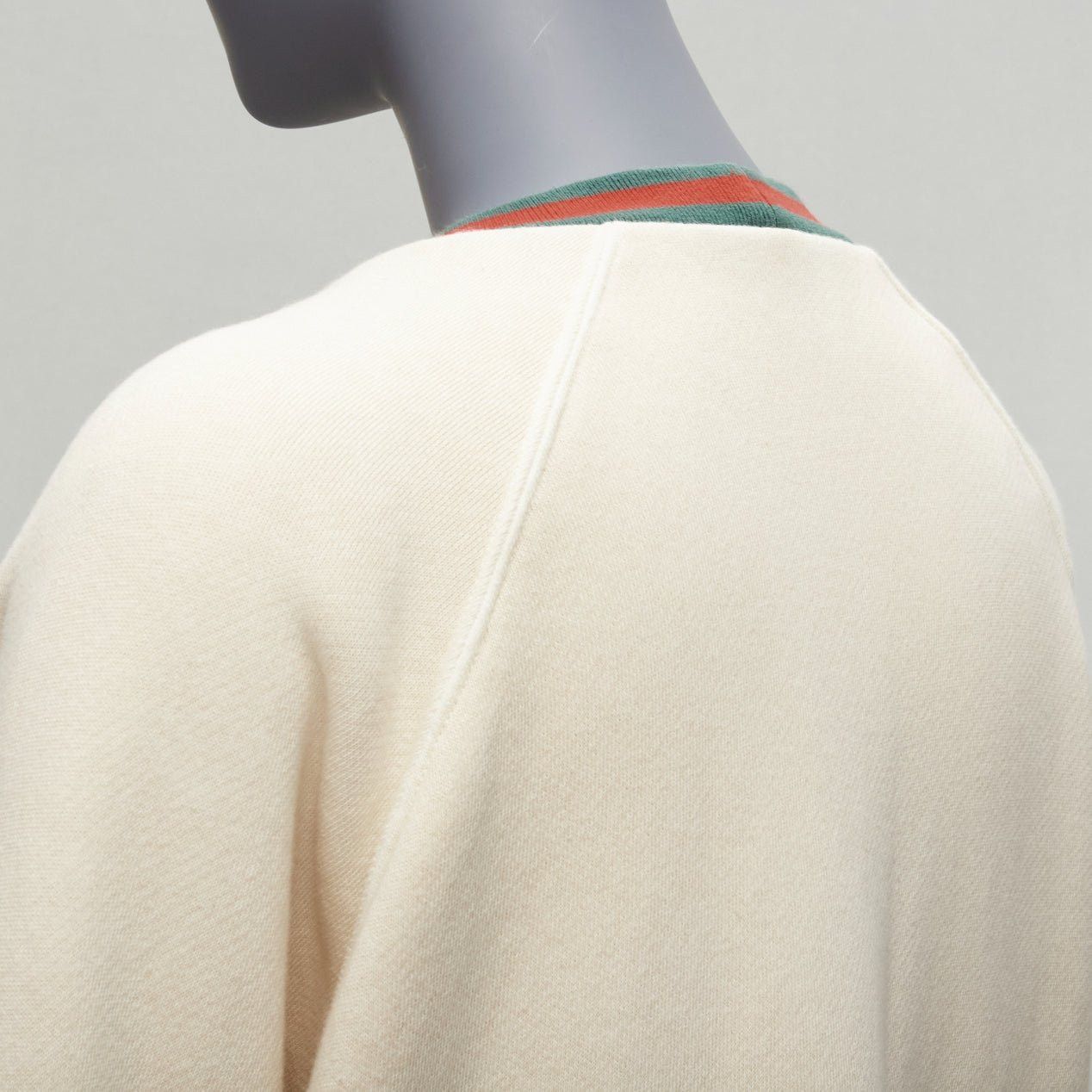 Gucci GUCCI Reversible green red web gold GG button oversized cardigan S Size M / US 6-8 / IT 42-44 - 8 Thumbnail