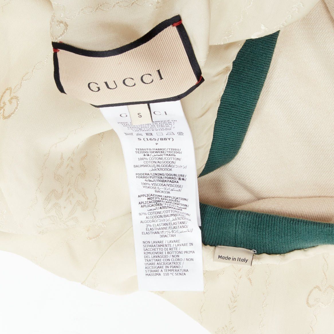 Gucci GUCCI Reversible green red web gold GG button oversized cardigan S Size M / US 6-8 / IT 42-44 - 18 Thumbnail