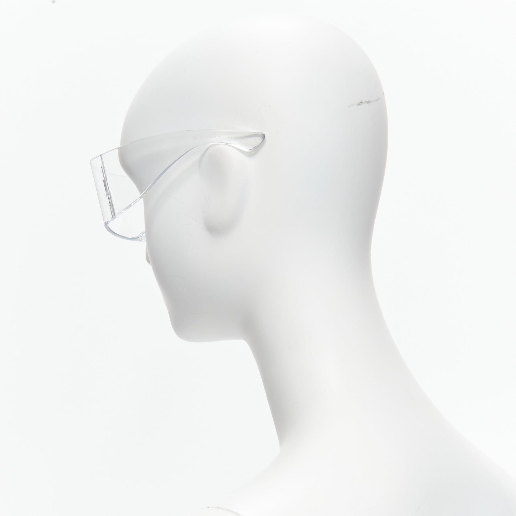 Maison Margiela rare MAISON MARTIN MARGIELA 2008 Runway MA1 Incognito clear shield sunglasses Size ONE SIZE - 4 Thumbnail