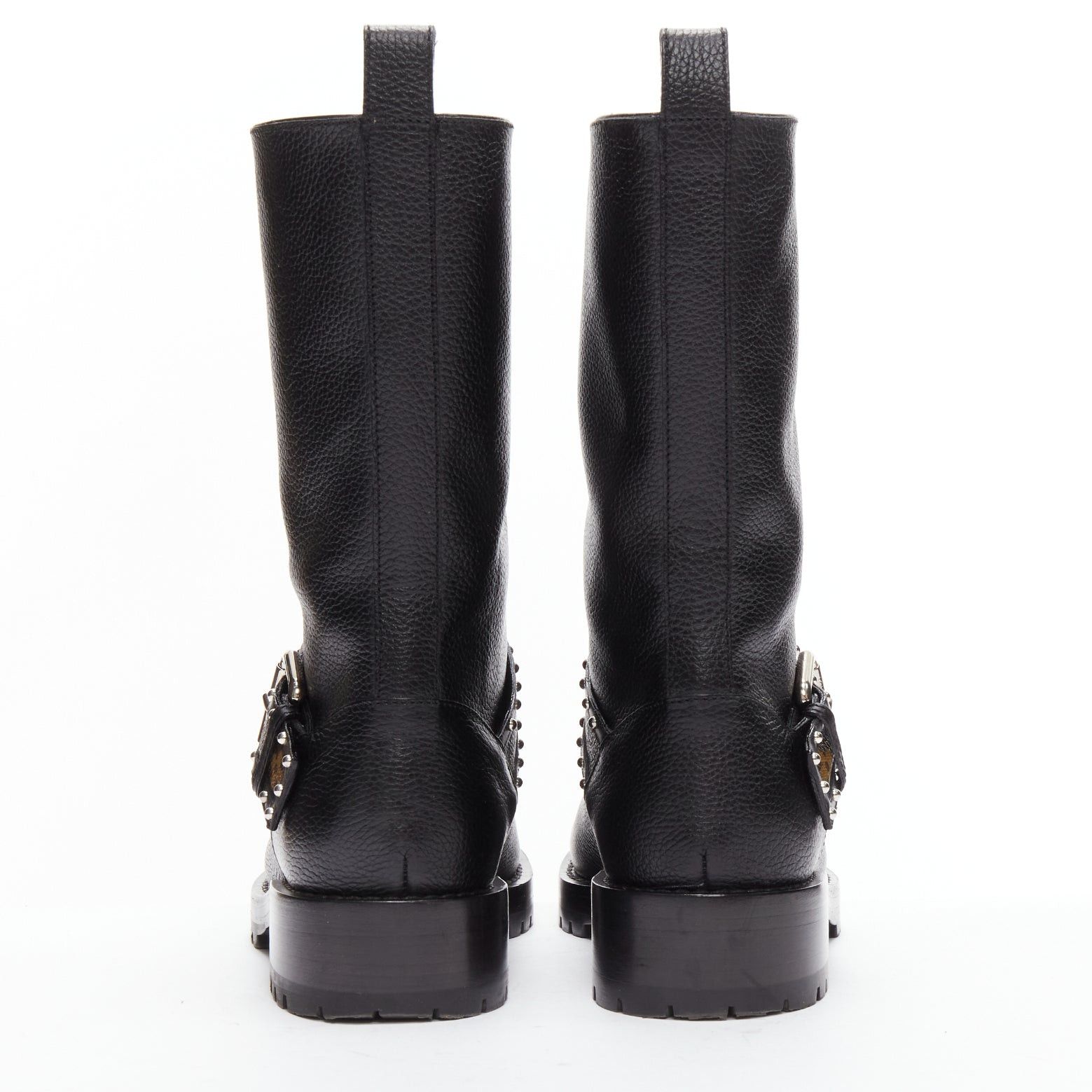 Louis Vuitton LOUIS VUITTON LV monogram top strap pull on motorcycle boots EU37 Size US 7 / IT 37 - 5 Thumbnail