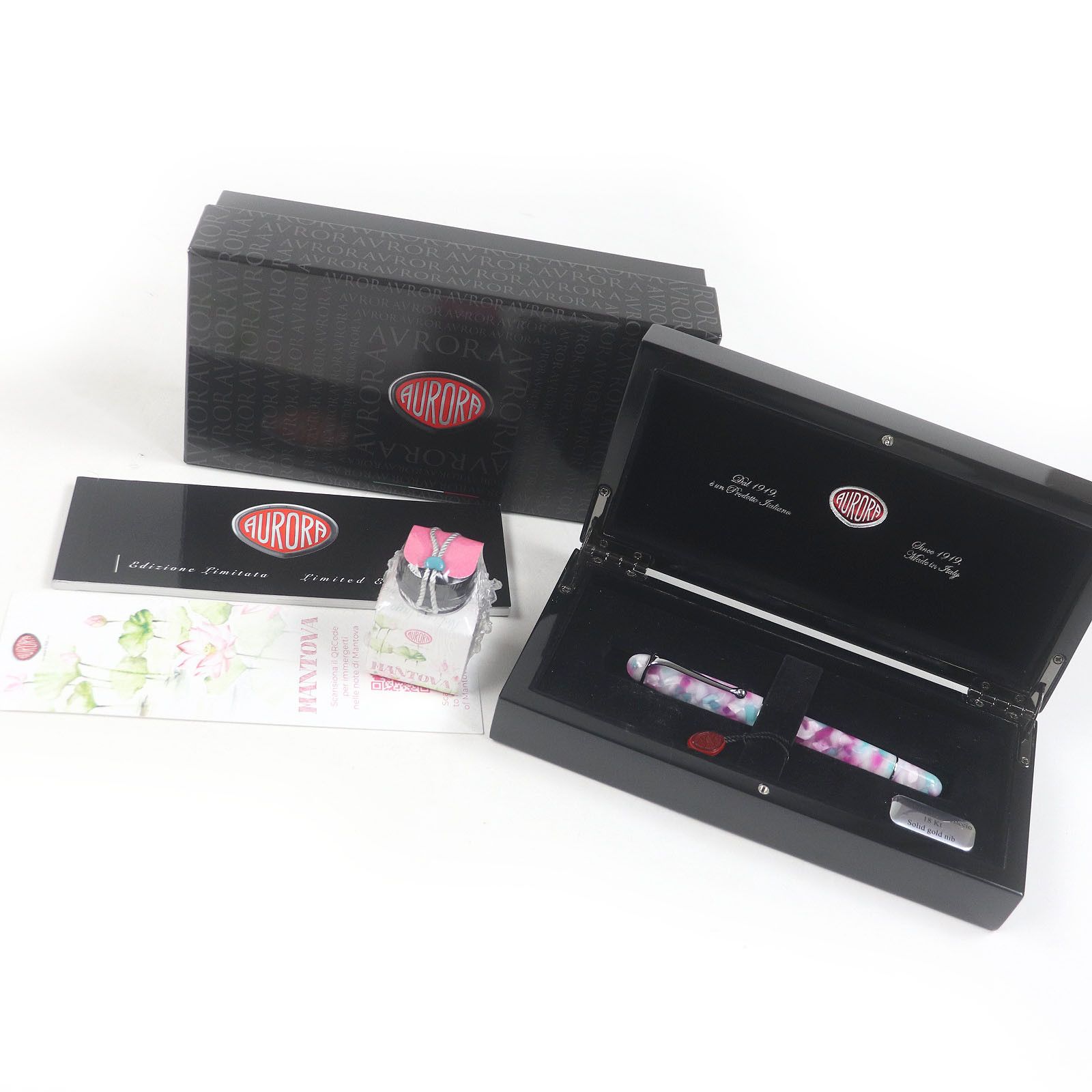 Other Other AURORA Viaggio Segreto Mantova Au750 Fountain Pen Metal Pen DUTY FREE for USA Size ONE SIZE - 2 Thumbnail