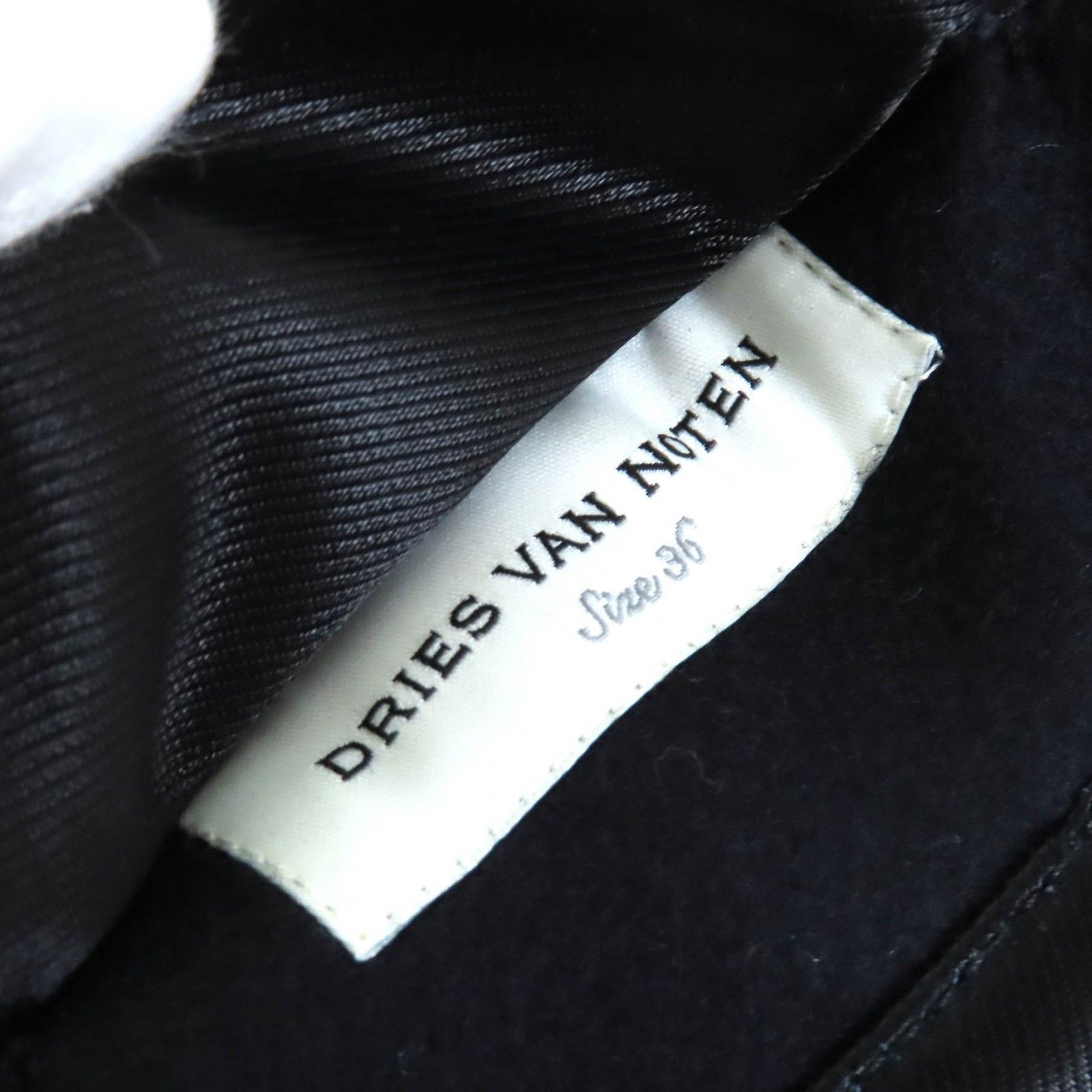 Other Other Dries Van Noten Wool Long Vest Leather Outerwear DUTY FREE for USA Size ONE SIZE - 7 Thumbnail