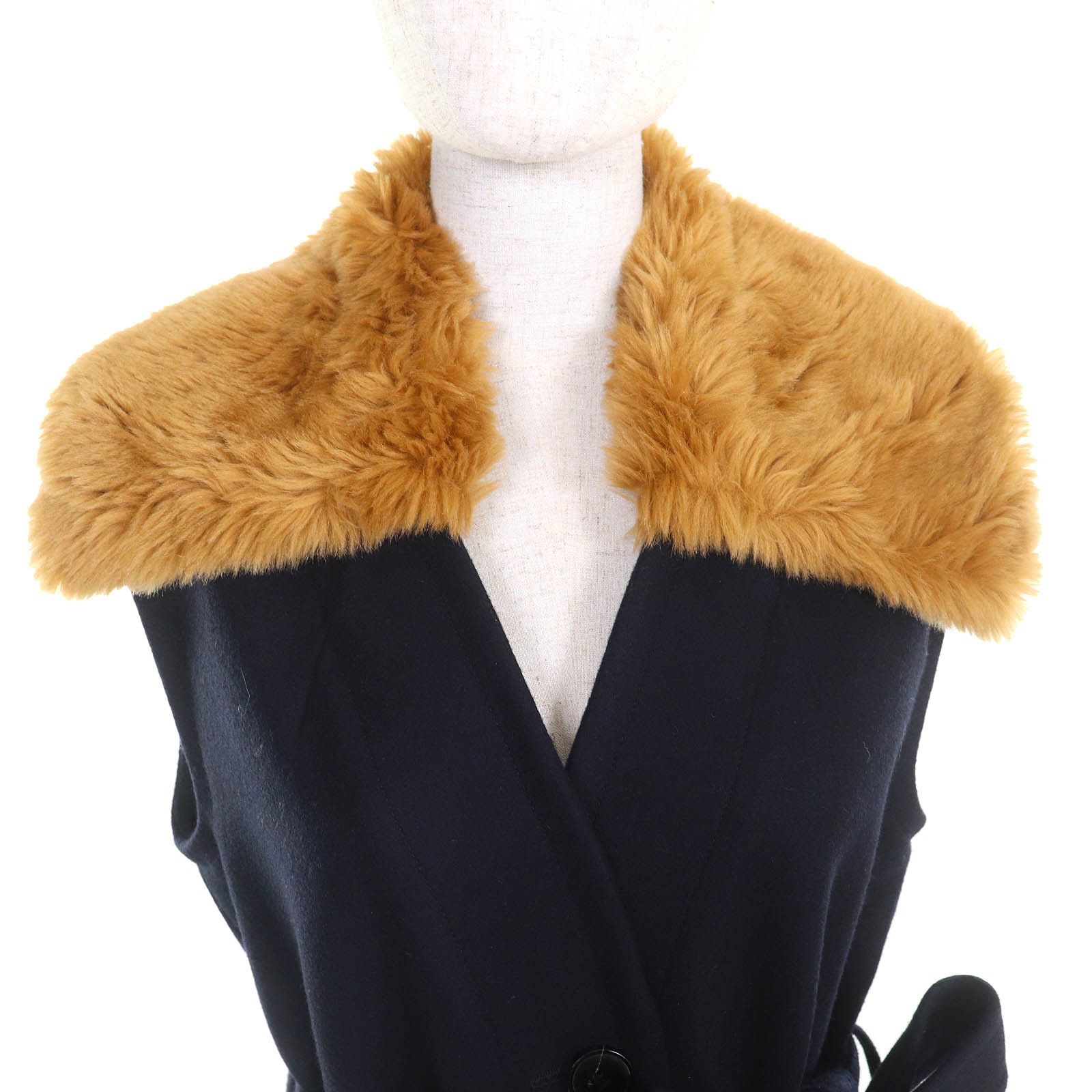 Other Other Dries Van Noten Wool Long Vest Leather Outerwear DUTY FREE for USA Size ONE SIZE - 4 Thumbnail