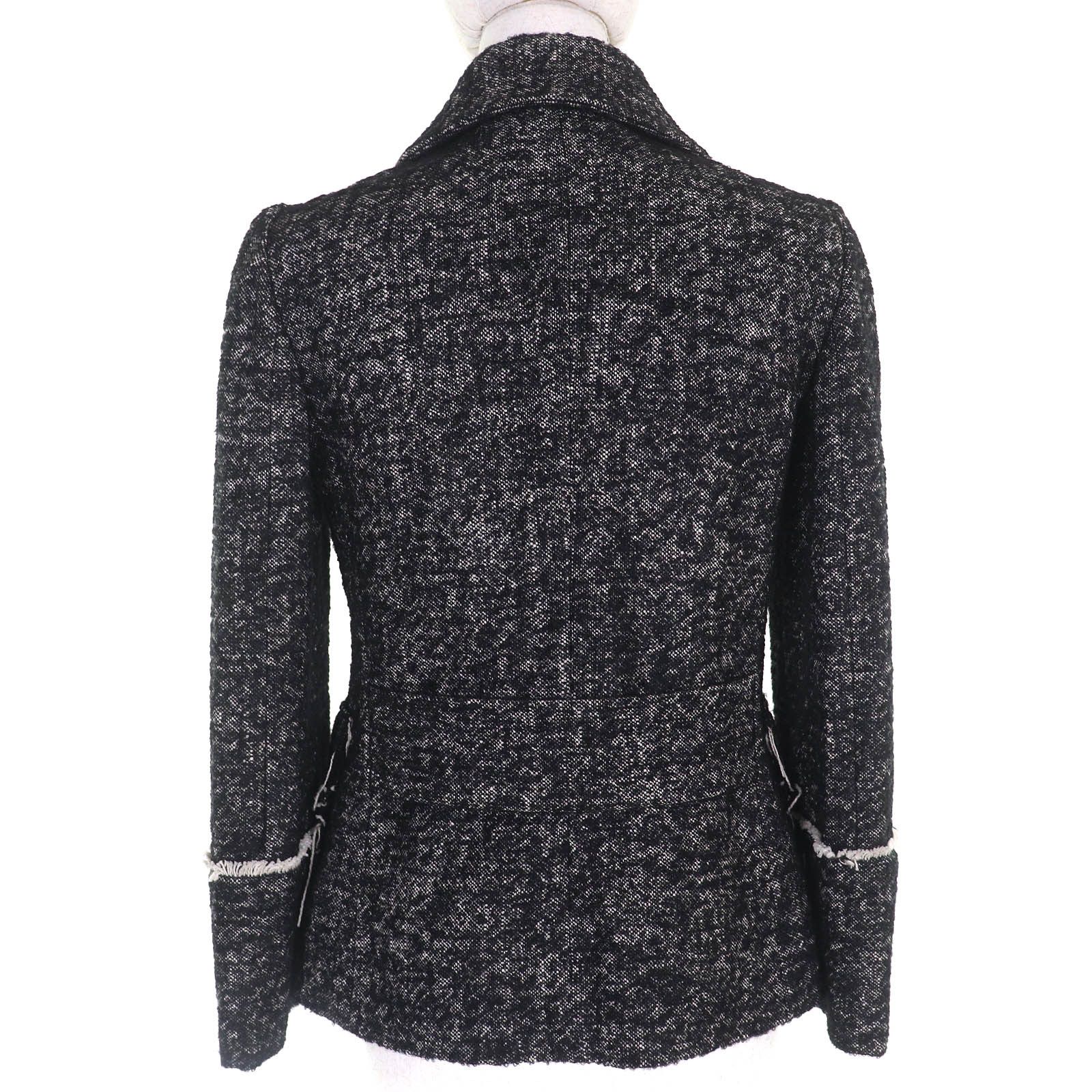 Dolce & Gabbana Dolce & Gabbana Dolce&Gabbana Tweed Jacket Others Outerwear F28PGT DUTY FREE for USA Size ONE SIZE - 3 Thumbnail