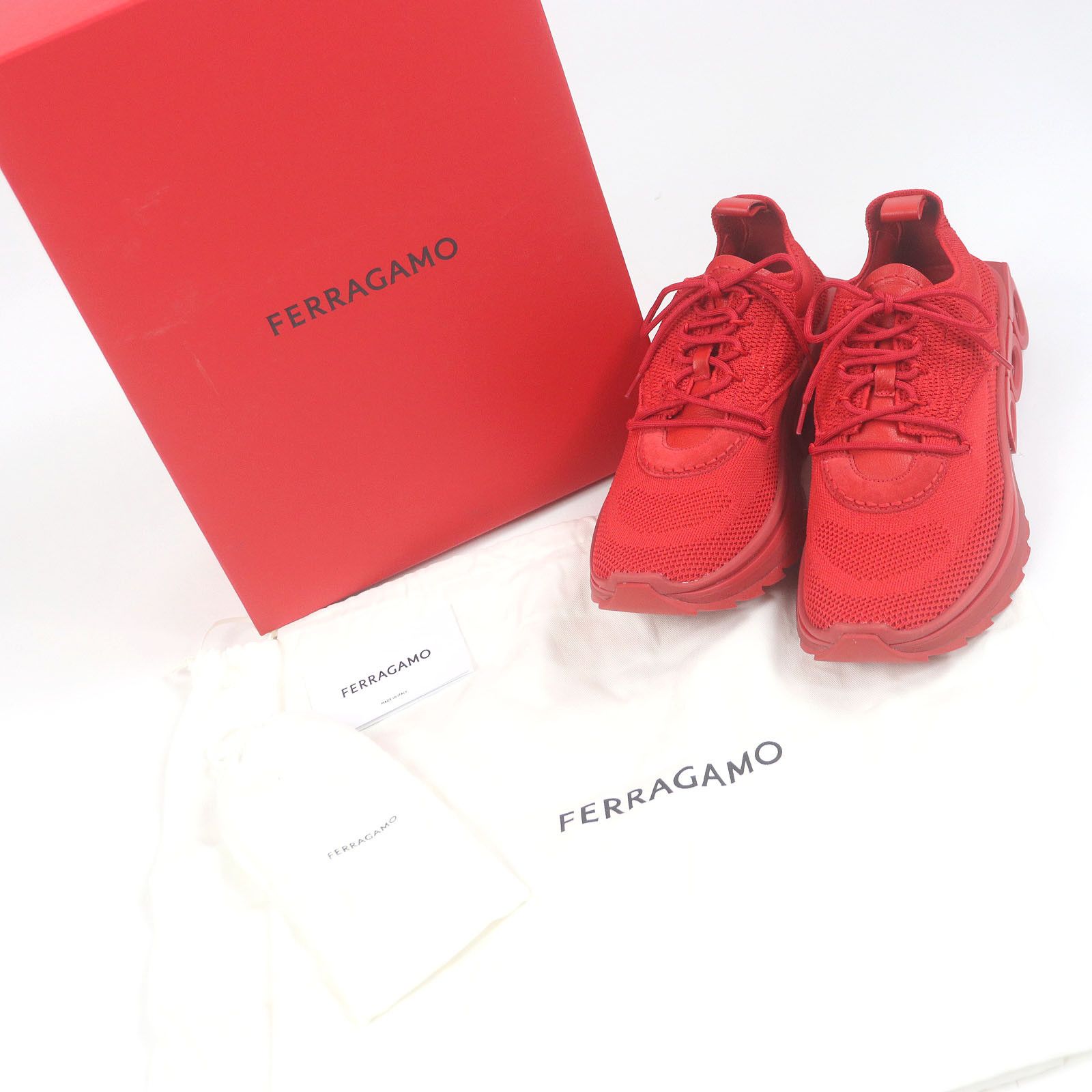 Salvatore Ferragamo Salvatore Ferragamo Salvatore Ferragamo Nima Knit Sneakers Others Shoes DUTY FREE for USA Size ONE SIZE - 2 Thumbnail