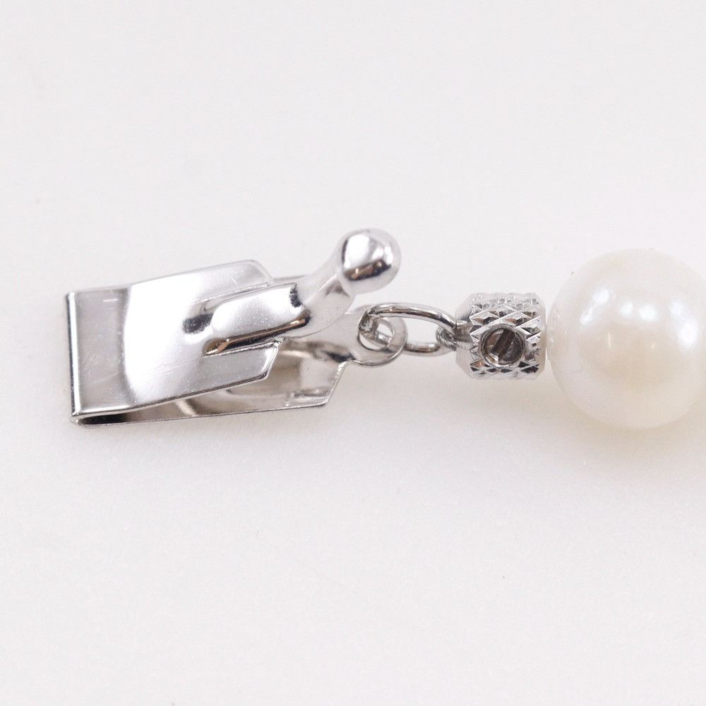 Other Other Pearl Silver 2way Jewelry Set Metal Necklace DUTY FREE for USA Size ONE SIZE - 8 Thumbnail