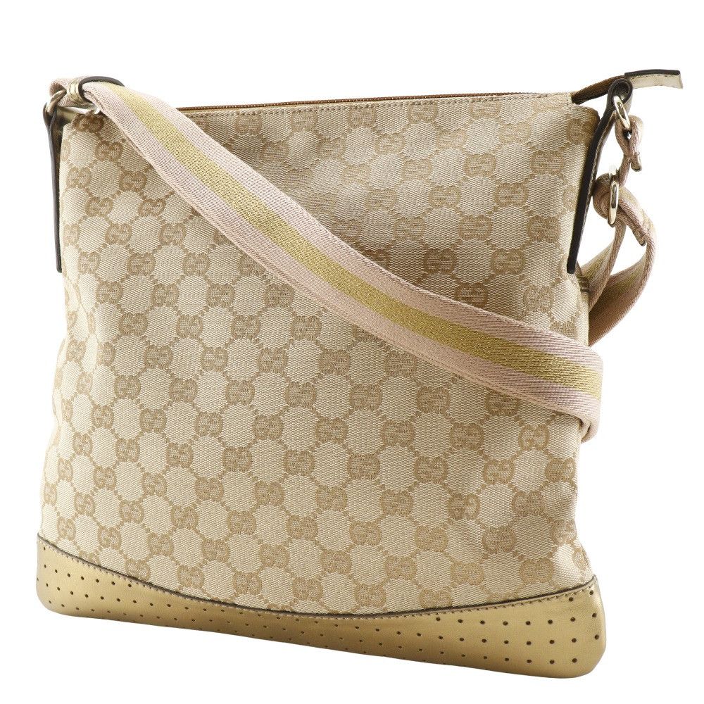 Gucci Gucci Gucci GG Canvas Shoulder Bag Canvas Shoulder Bag 145857 DUTY FREE for USA Size ONE SIZE - 2 Thumbnail