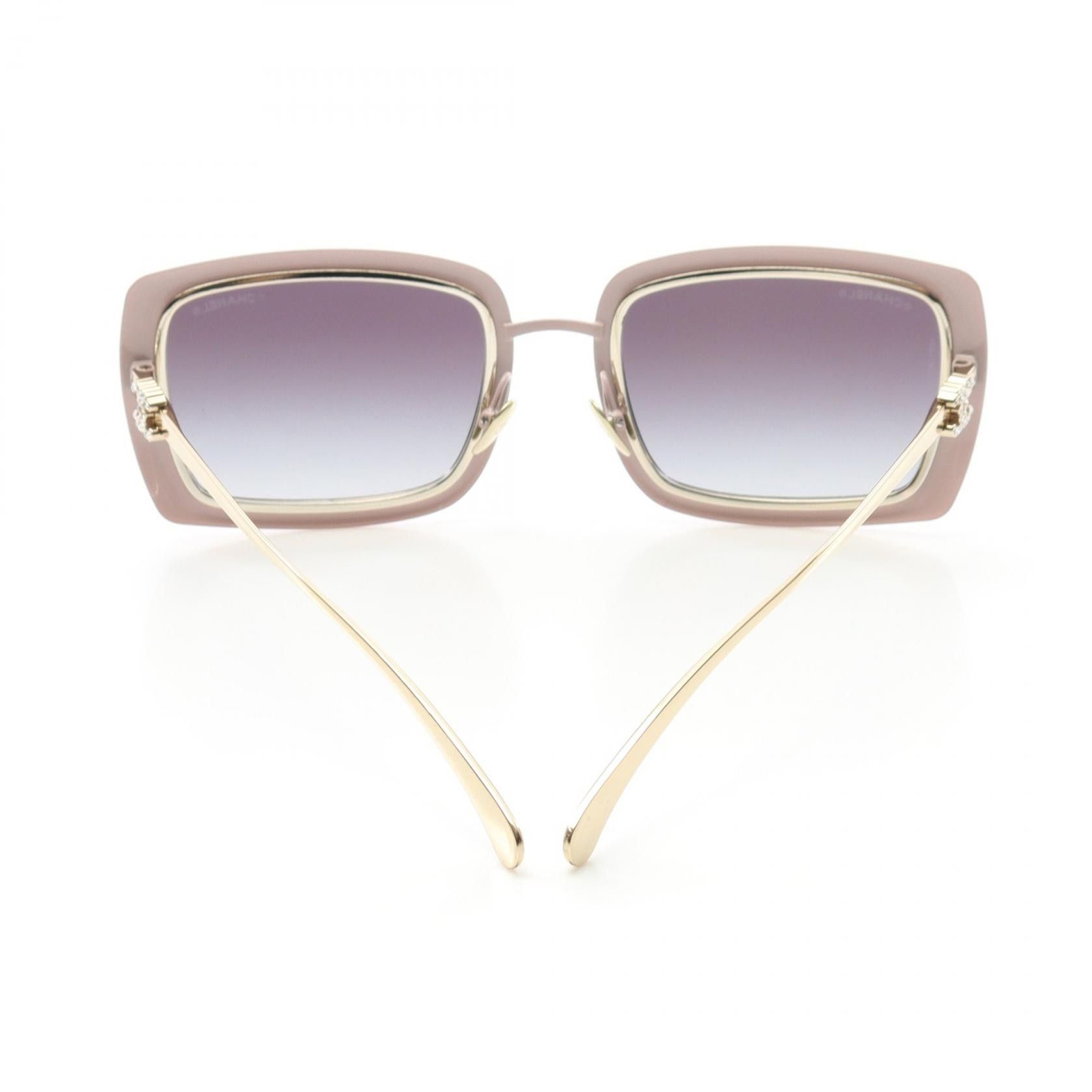 Chanel Chanel Chanel Rectangular Shape Sunglasses Plastic Sunglasses DUTY FREE for USA Size ONE SIZE - 7 Thumbnail