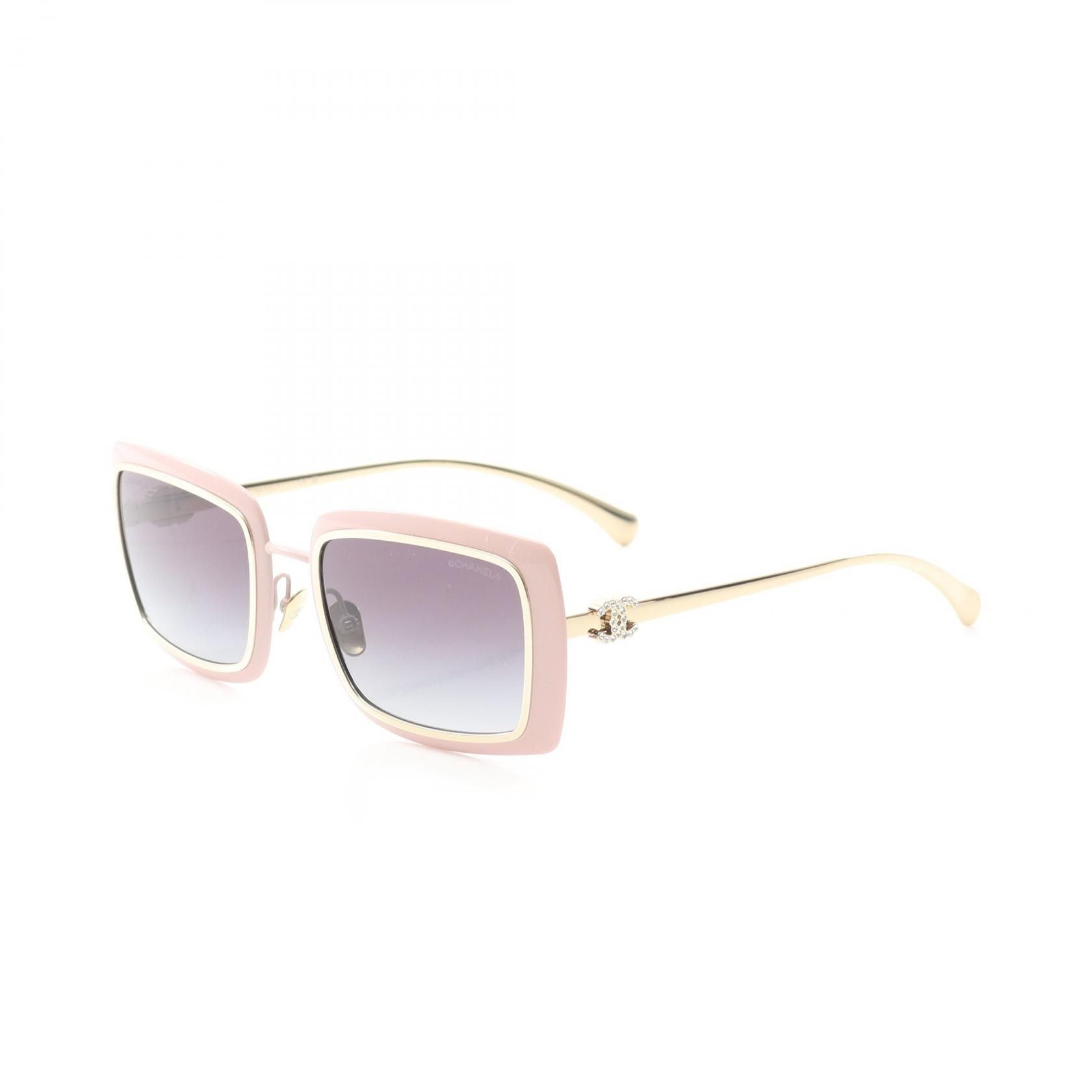 Chanel Chanel Chanel Rectangular Shape Sunglasses Plastic Sunglasses DUTY FREE for USA Size ONE SIZE - 2 Thumbnail