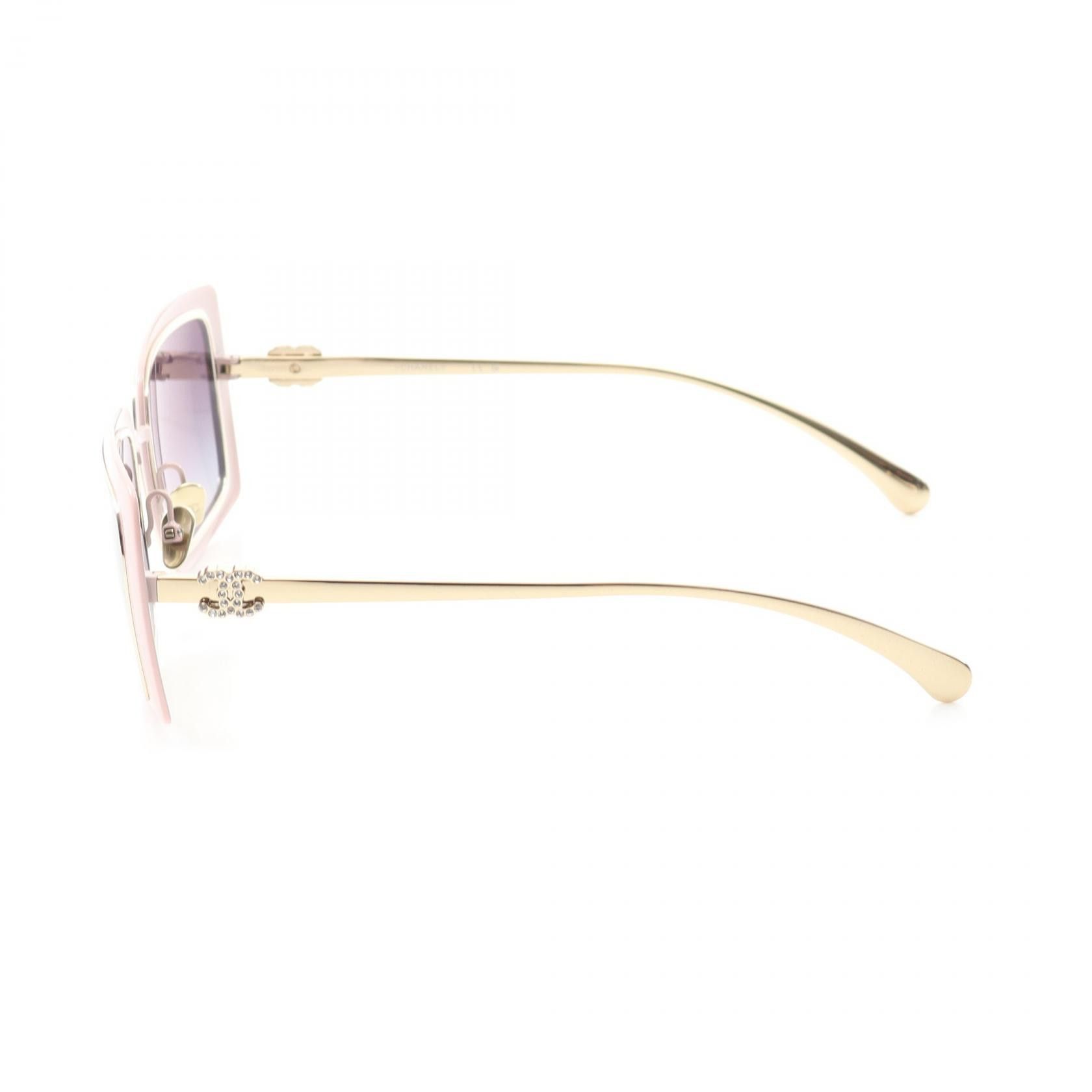 Chanel Chanel Chanel Rectangular Shape Sunglasses Plastic Sunglasses DUTY FREE for USA Size ONE SIZE - 3 Thumbnail