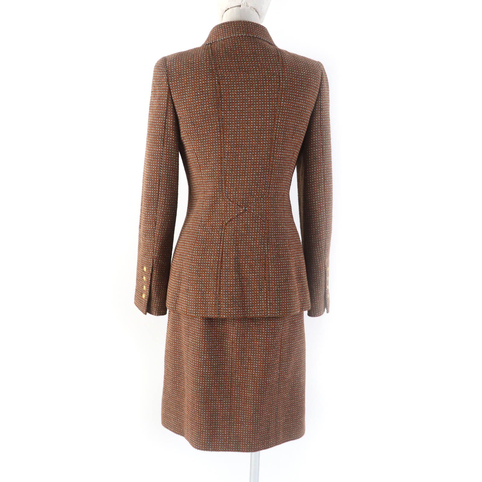 Chanel Chanel Chanel COCO Mark Jacket Skirt Set Cotton Suits P08097 DUTY FREE for USA Size ONE SIZE - 3 Thumbnail