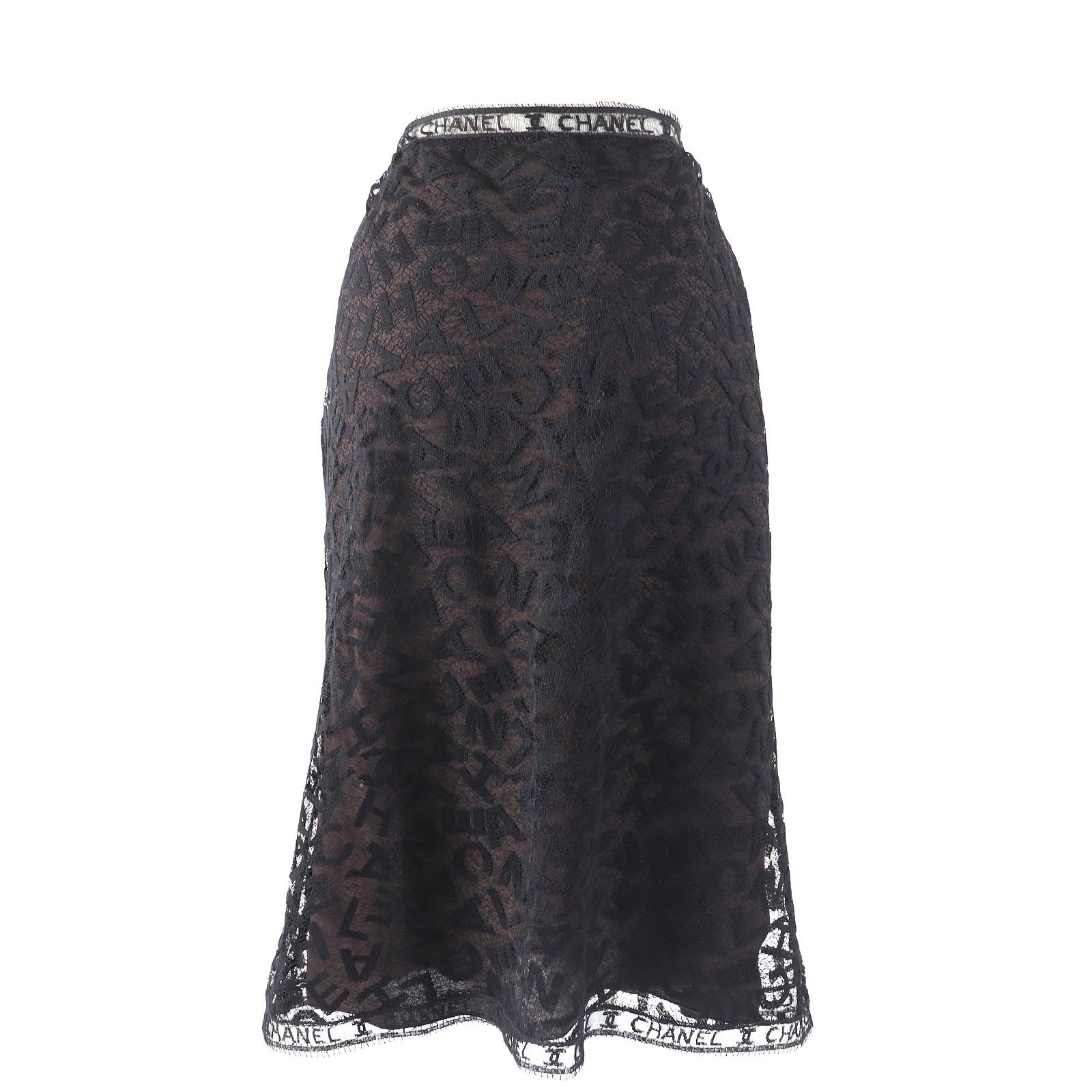 Chanel Chanel Chanel All logo Lace 2way Set Cotton Suits P12215 DUTY FREE for USA Size ONE SIZE - 8 Thumbnail