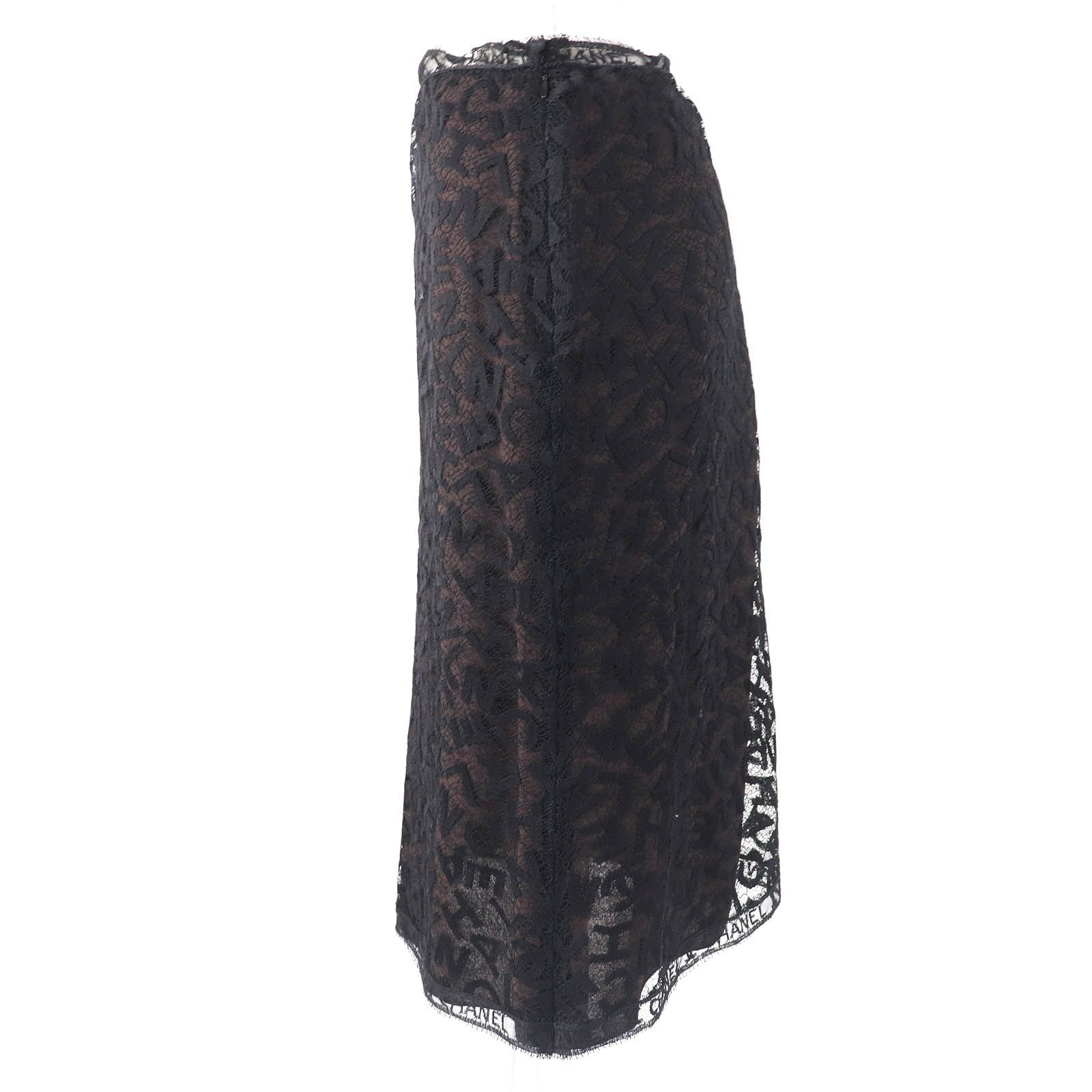 Chanel Chanel Chanel All logo Lace 2way Set Cotton Suits P12215 DUTY FREE for USA Size ONE SIZE - 7 Thumbnail