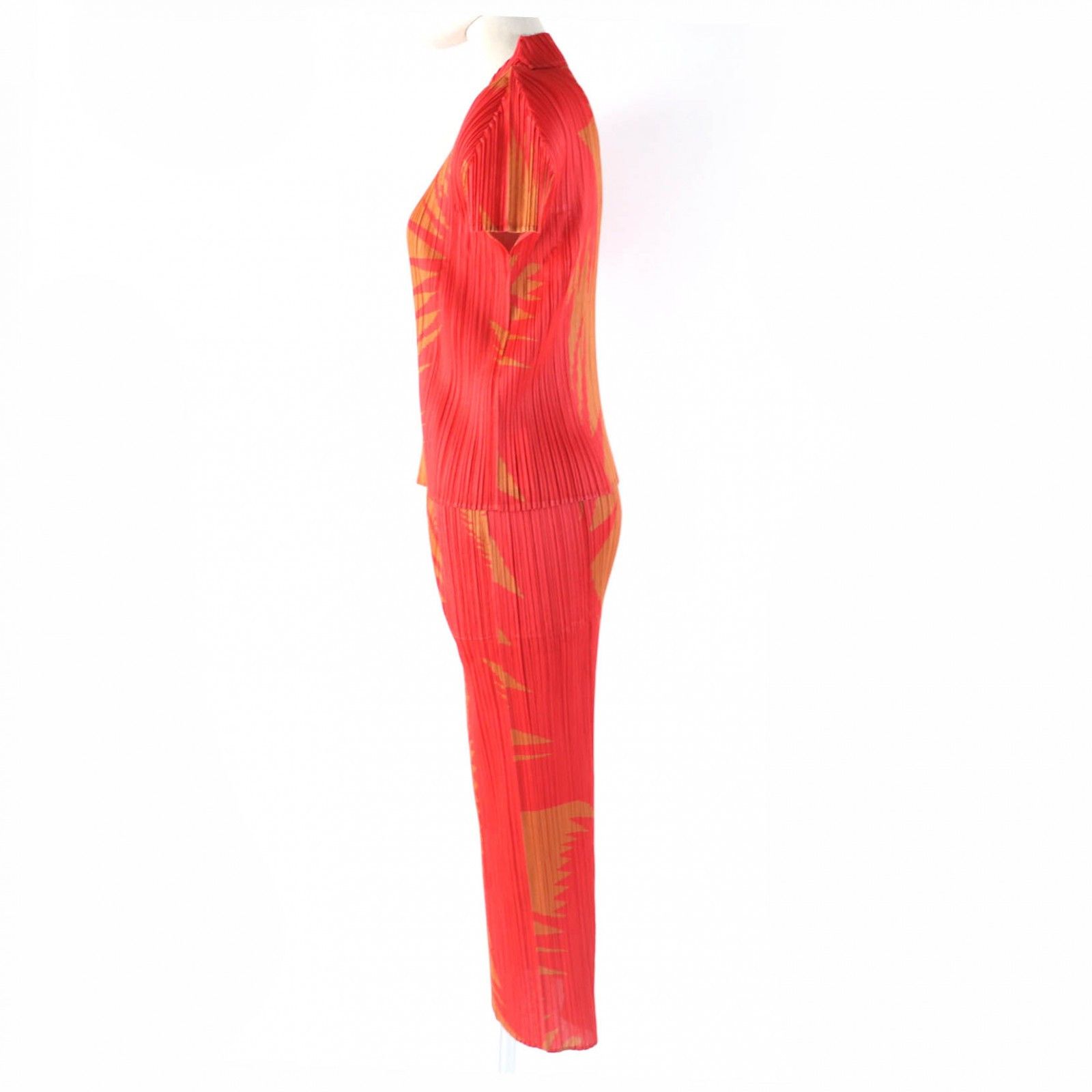 Issey Miyake Issey Miyake PLEATS PLEASE Two-Piece Set Polyester Set Others Suits DUTY FREE for USA Size ONE SIZE - 2 Thumbnail