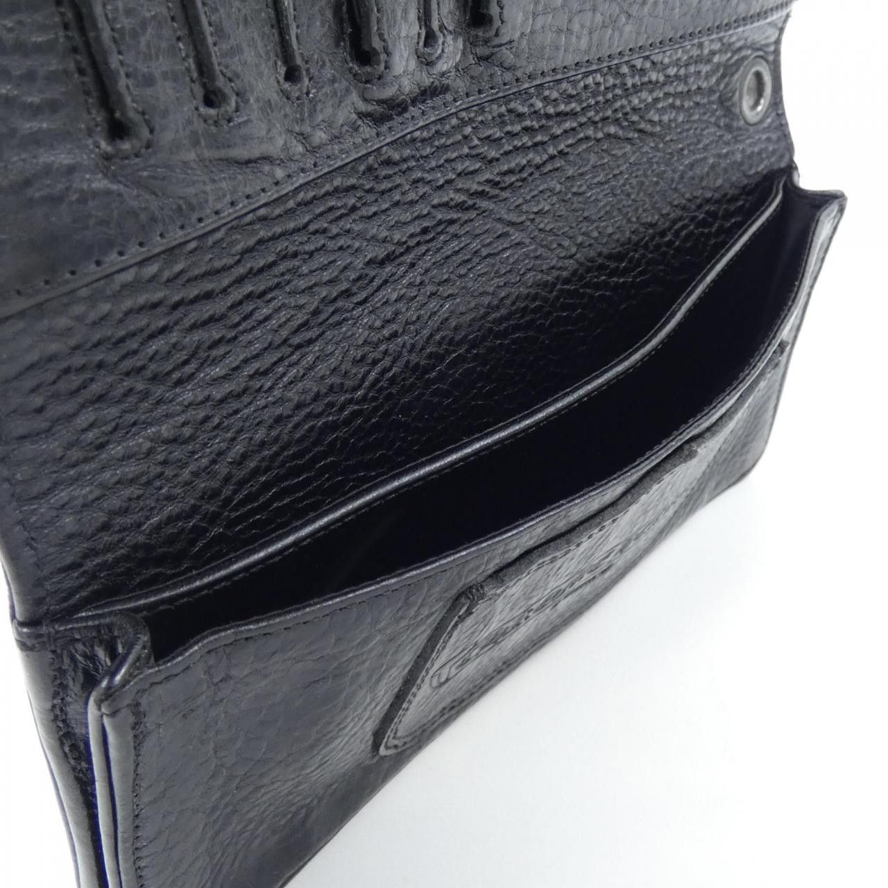 Chrome Hearts Other Chrome Hearts LNG SNGL FOLD TIPS Leather Wallet Leather Long Wallet 2246 304 0041 0900 DUTY FREE for USA Size ONE SIZE - 5 Thumbnail