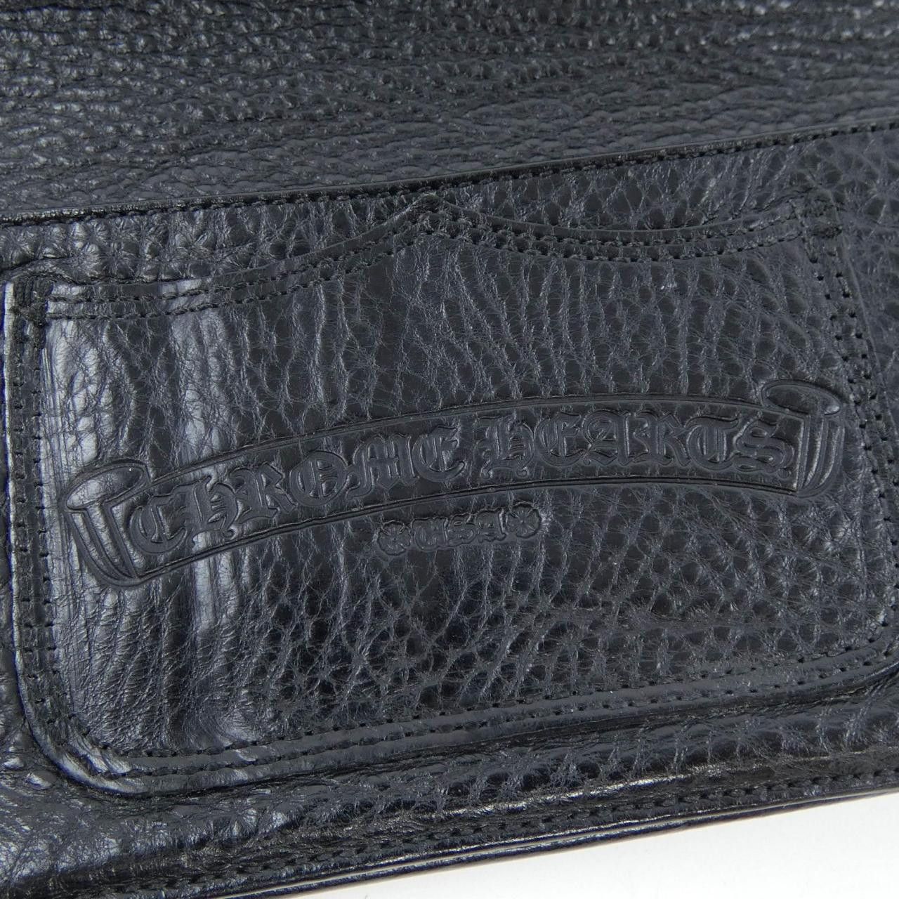 Chrome Hearts Other Chrome Hearts LNG SNGL FOLD TIPS Leather Wallet Leather Long Wallet 2246 304 0041 0900 DUTY FREE for USA Size ONE SIZE - 3 Thumbnail