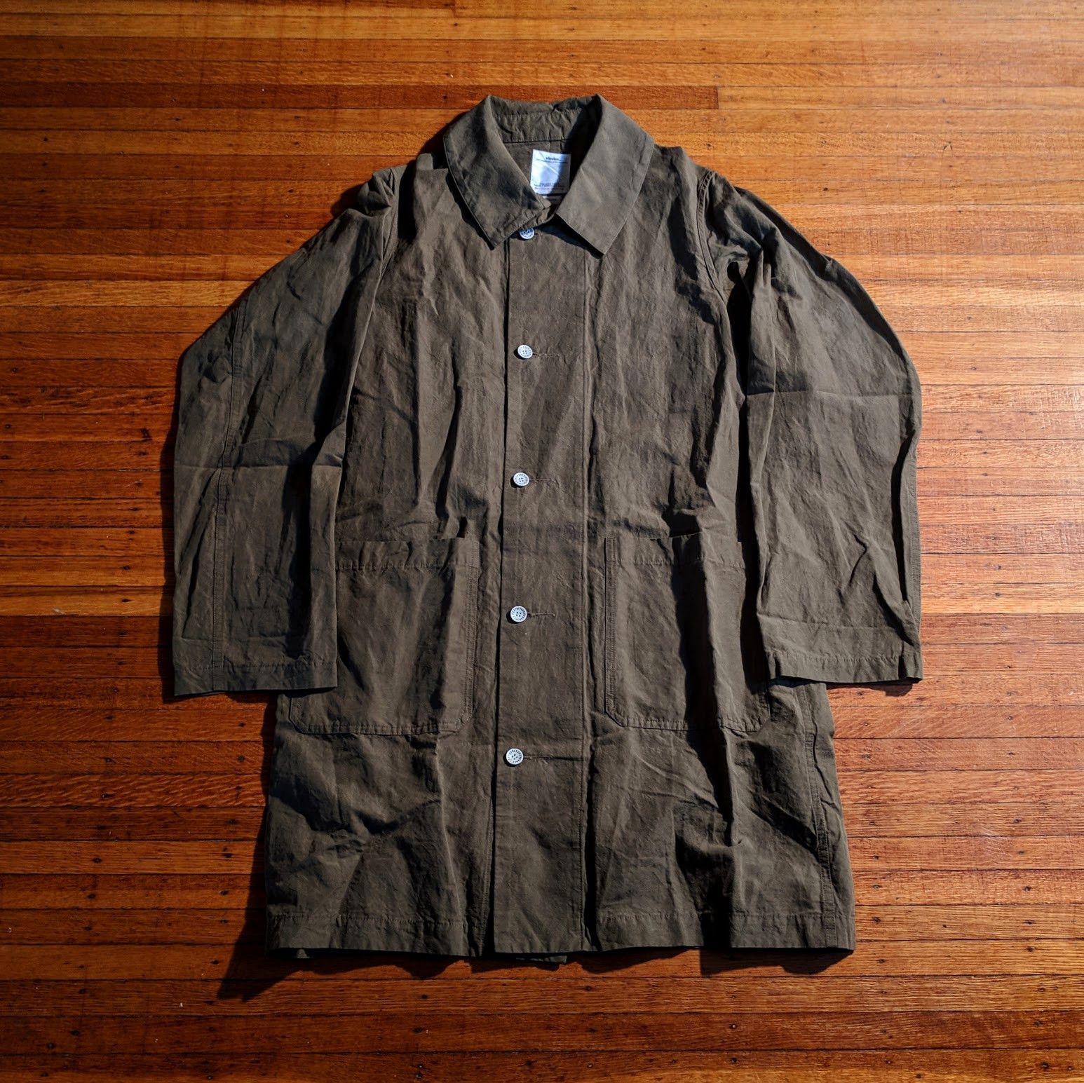 Visvim Grease Monkey Coat (C/LI) | Grailed