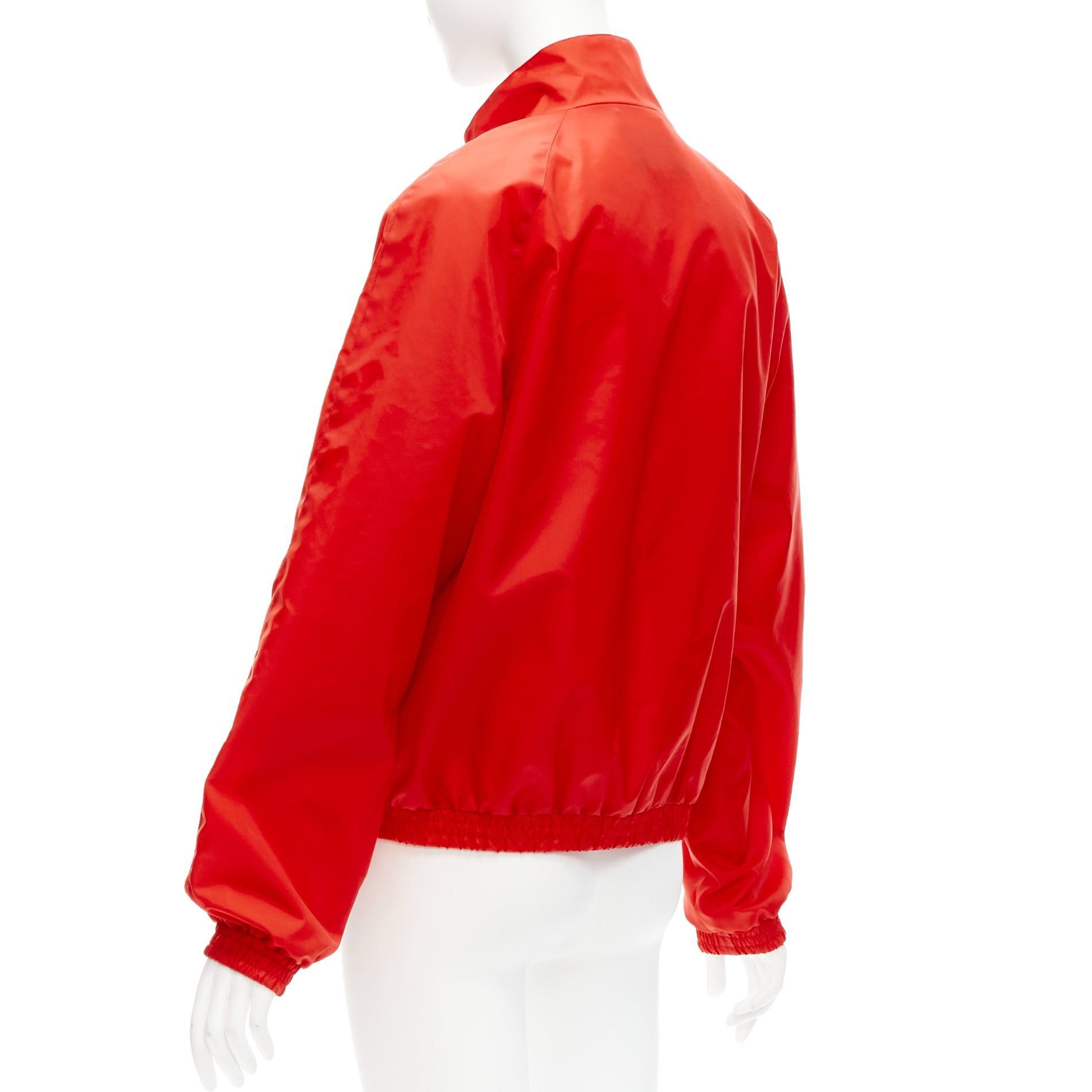Gucci GUCCI 2020 Script logo red blue nylon track coach jacket IT44 L Size M / US 6-8 / IT 42-44 - 7 Thumbnail