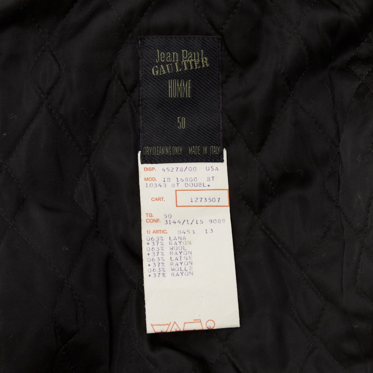 Jean Paul Gaultier rare JEAN PAUL GAULTIER HOMME black wool brown faux fur aviator flight jacket IT50 L Size US L / EU 52-54 / 3 - 10 Thumbnail