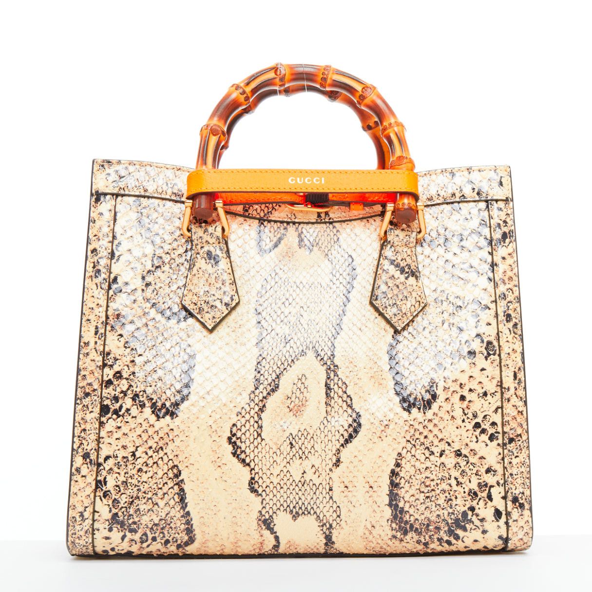 Gucci GUCCI Diana NM Small bamboo handle scaled leather crossbody bag Size ONE SIZE - 5 Thumbnail