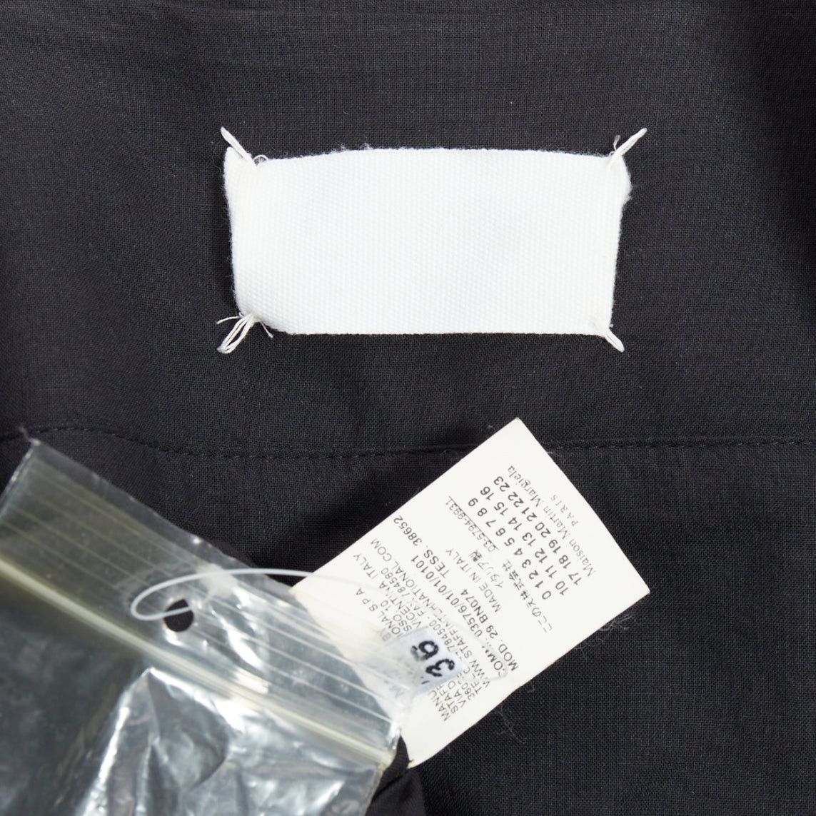 Maison Margiela MAISON MARTIN MARGIELA 2001 Runway black deconstructed draped coat FR38 M Size M / US 6-8 / IT 42-44 - 9 Thumbnail