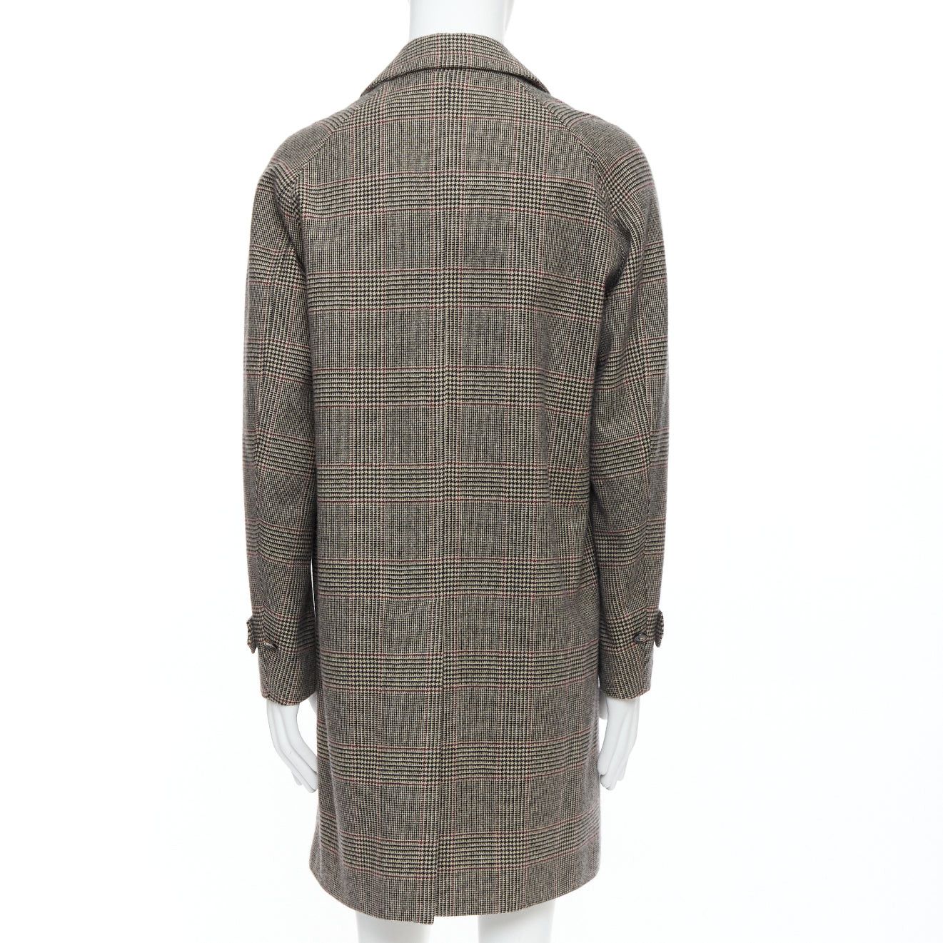 Loro Piana LORO PIANA Cashmere Green Storm System beige herringbone long coat M Size US M / EU 48-50 / 2 - 5 Thumbnail