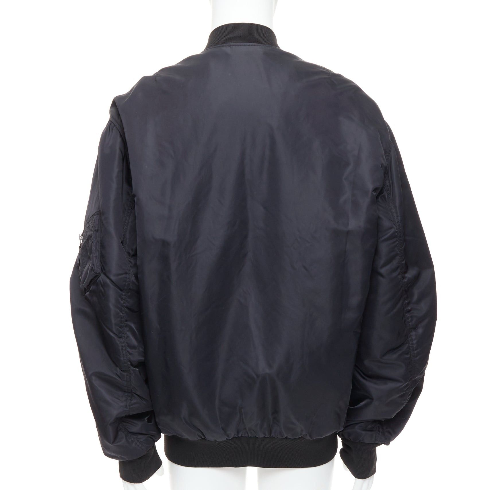 Yves Salomon YVES SALOMON HOMME brown genuine real fur lined oversized bomber jacket FR46 S Size US S / EU 44-46 / 1 - 6 Thumbnail