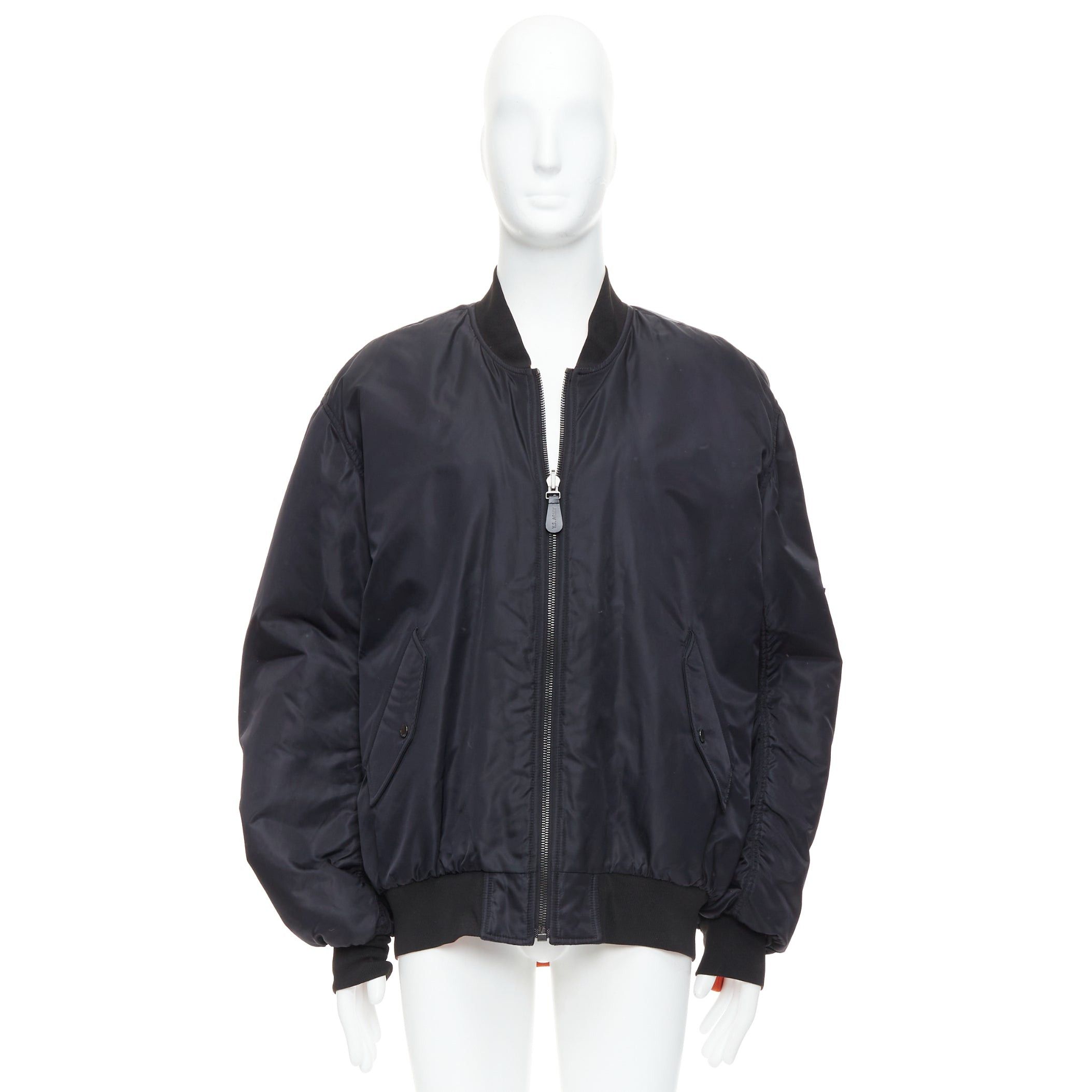 Yves Salomon YVES SALOMON HOMME brown genuine real fur lined oversized bomber jacket FR46 S Size US S / EU 44-46 / 1 - 10 Thumbnail