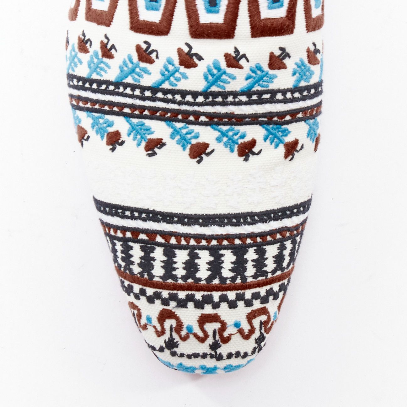 Christian Louboutin CHRISTIAN LOUBOUTIN Limited Edition Dandelion Greek Flat embroidered loafer EU43 Size US 10 / EU 43 - 6 Thumbnail