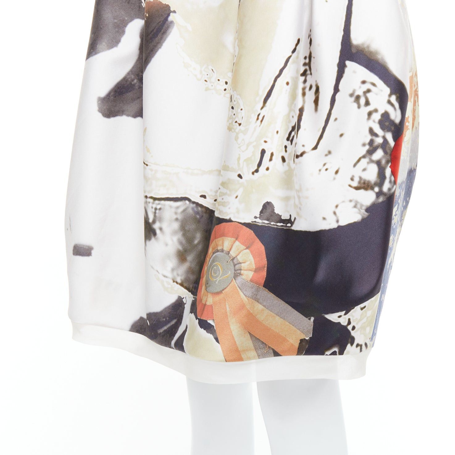 Alexander McQueen rare ALEXANDER MCQUEEN 2008 God Save The Queen Elizabeth strapless dress IT40 S Size S / US 4 / IT 40 - 8 Thumbnail